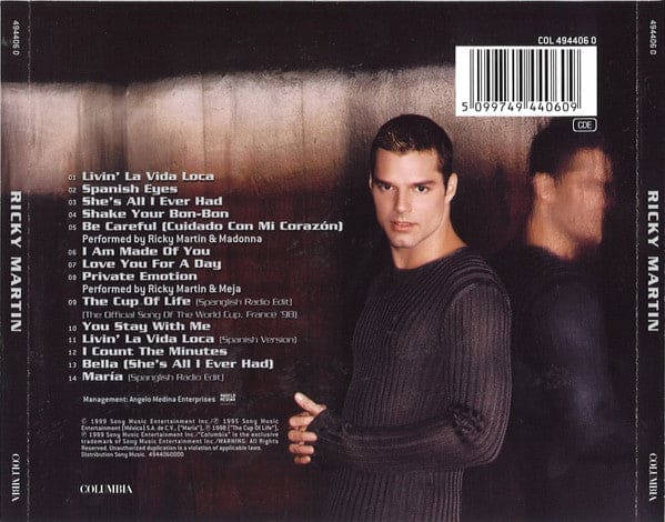 Ricky Martin - (cd Album) - Preloved - CD