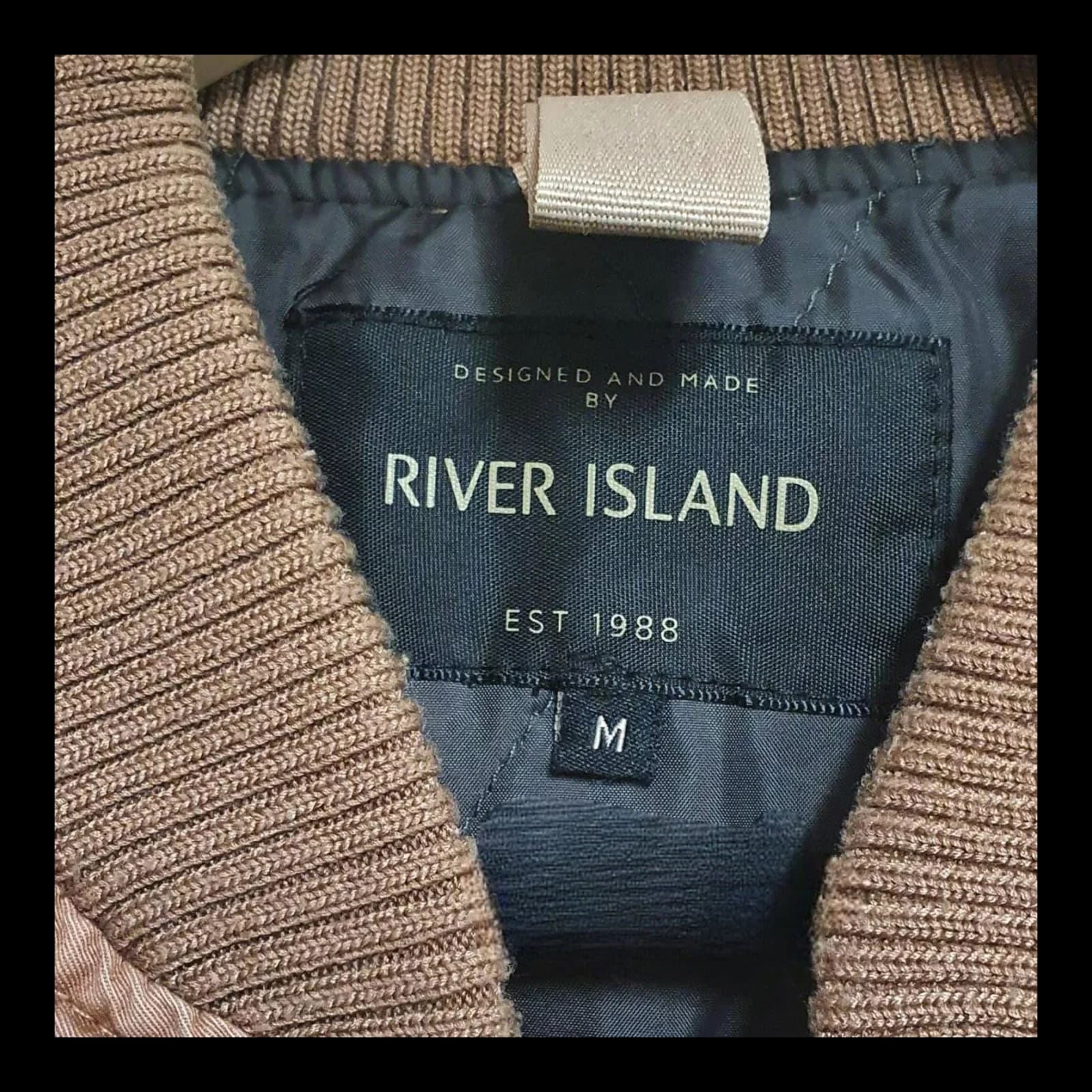 River Island Brown Jacket UK Medium - Coats & Jackets - 4