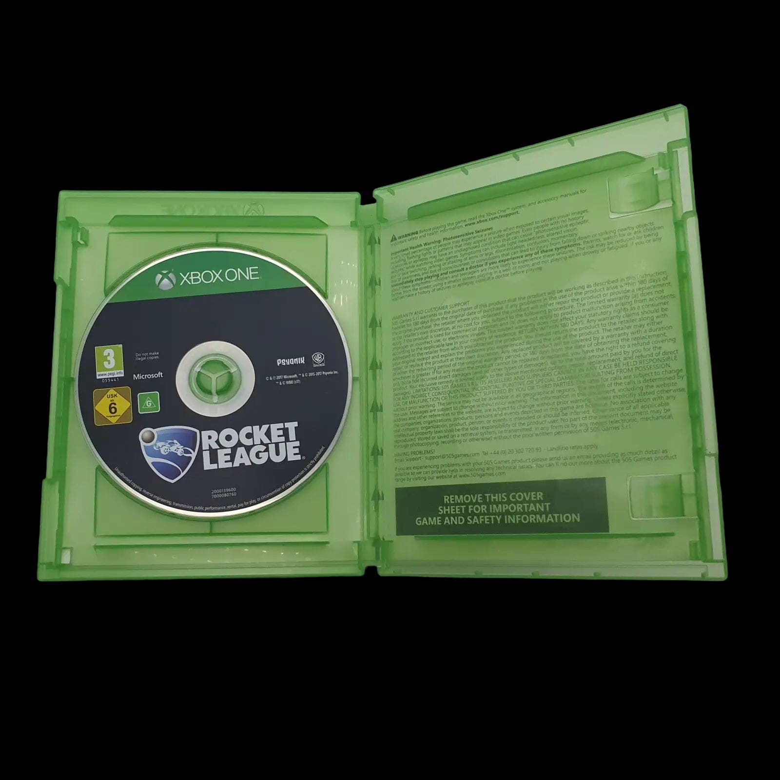 Rocket League Microsoft Xbox One 505 Games 2016 Video Game