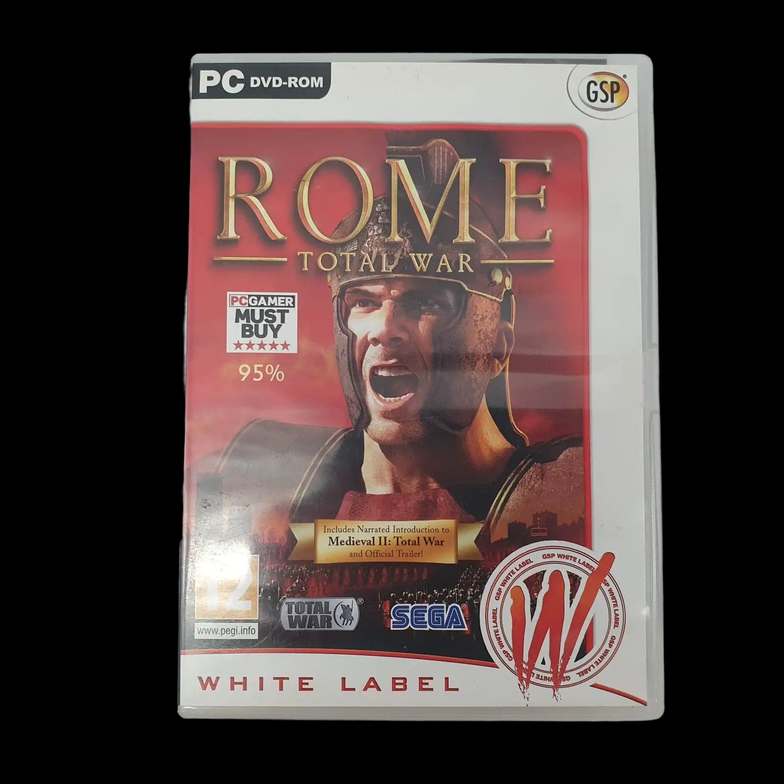 Rome Total War Pc Sega 2004 Video Game - Games - 1 - 2450
