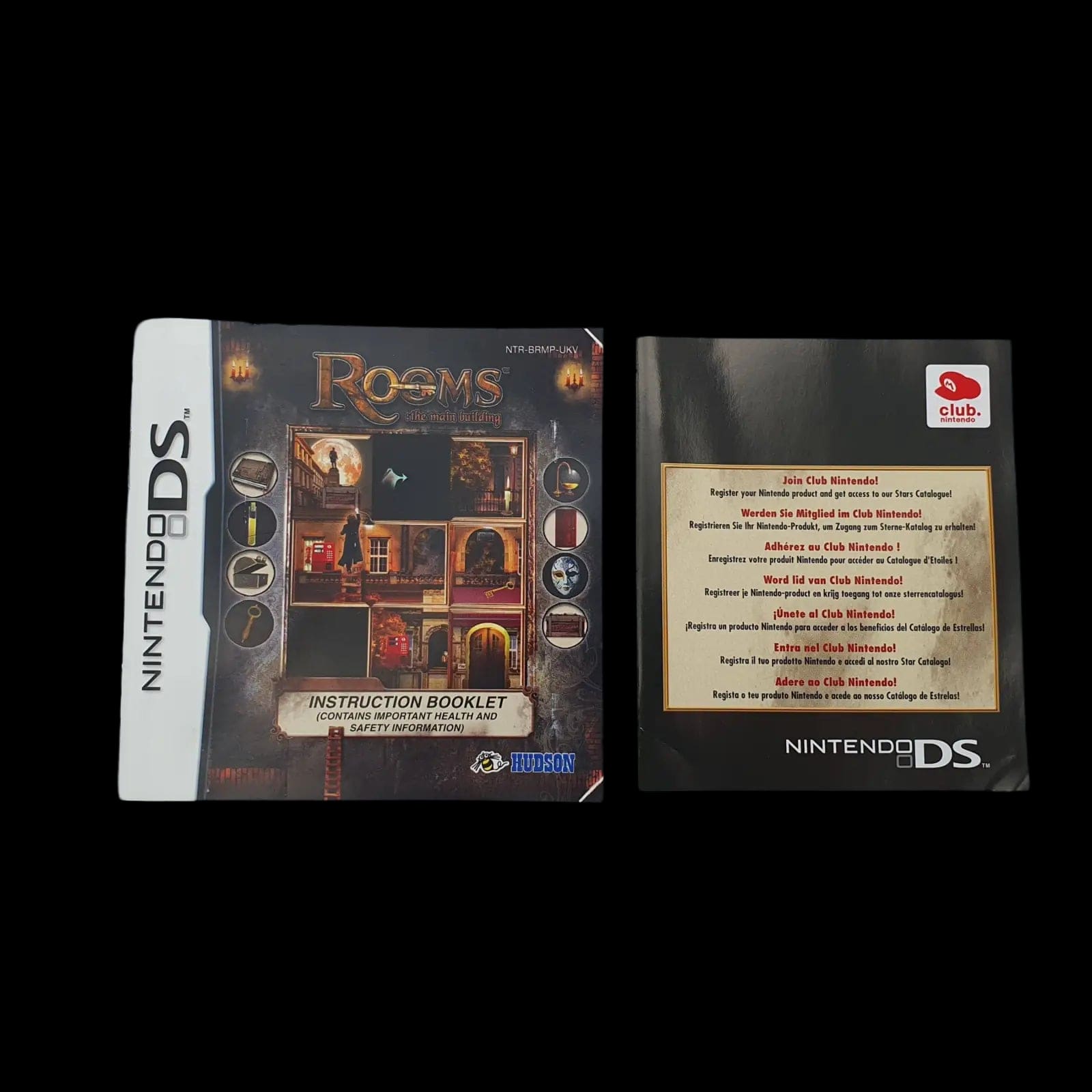 Rooms The Main Building Nintendo Ds Hudson Soft 2010 Cib