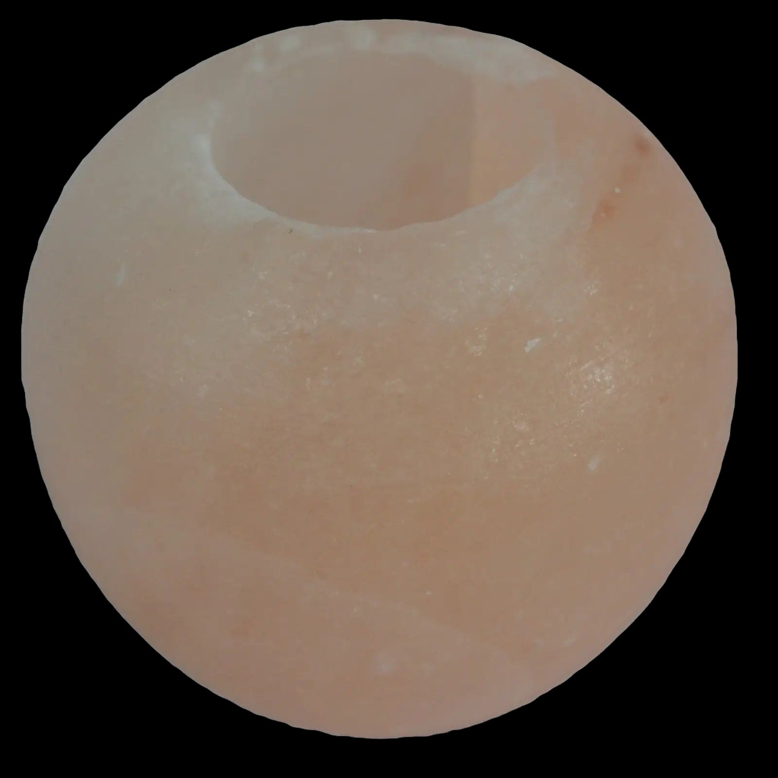 Round Himalayan Salt Tealight Candle Holder Gift - Holders
