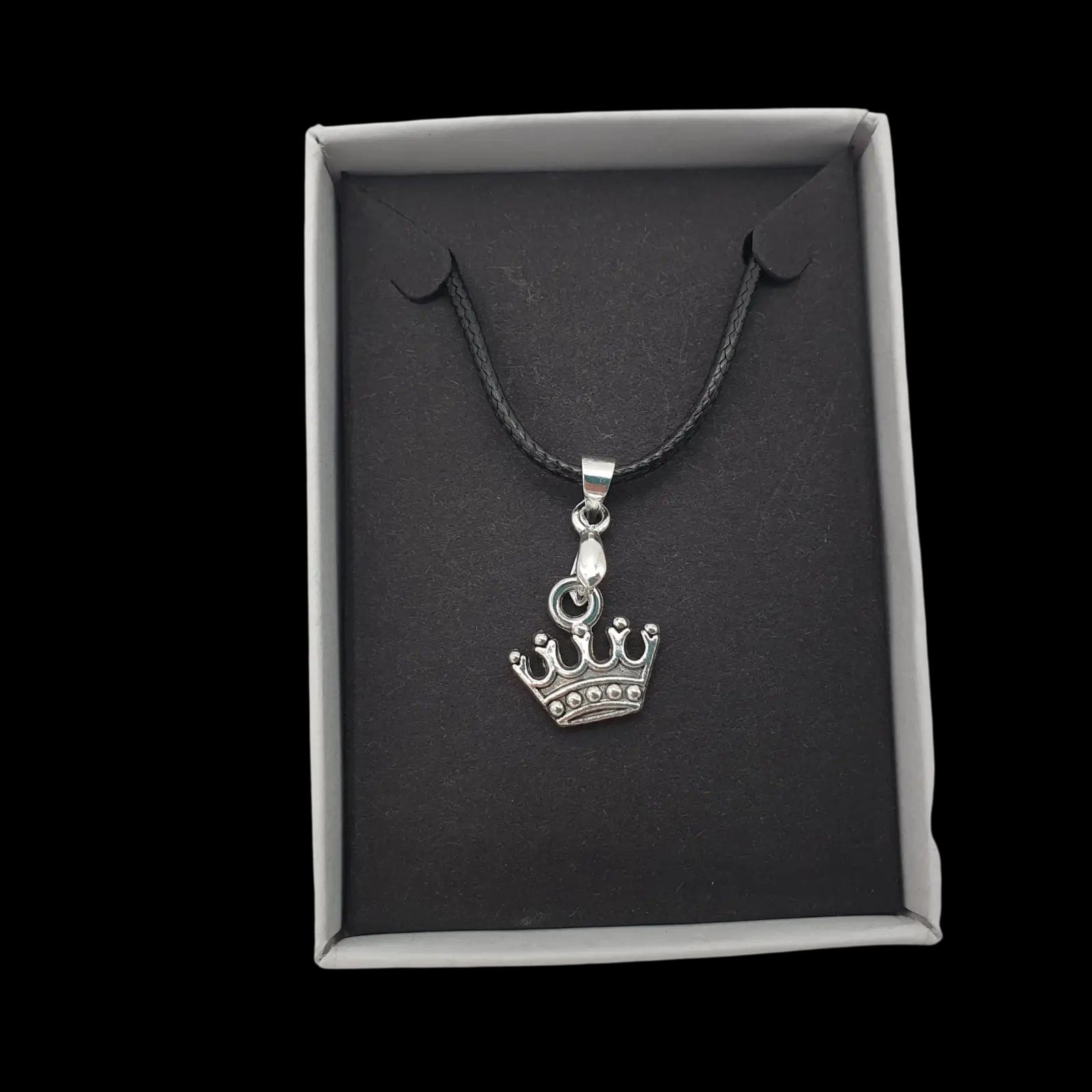 Royal Crown Princess Necklace Pendant Charm Handmade