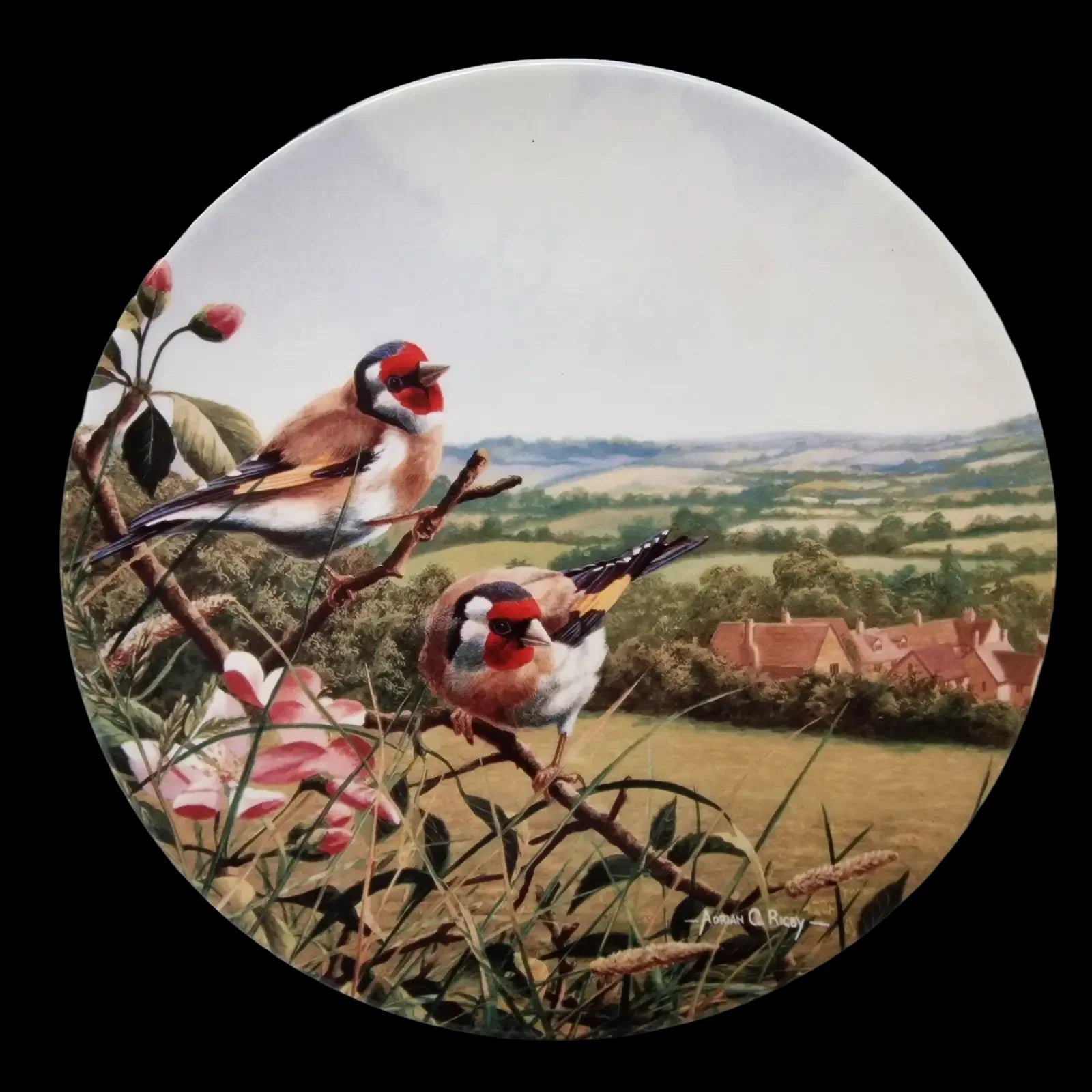 Royal Doulton Bright And Early Birds Ornamental Plate - 1