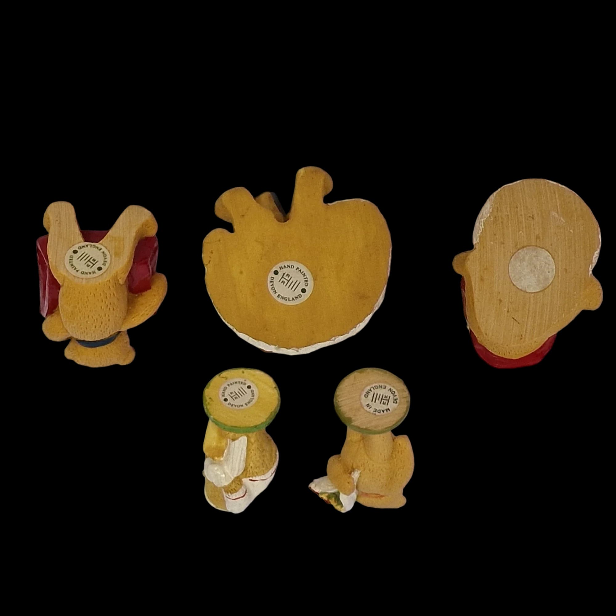 Rr Hill Five Ceramic Bear Christmas Birthday Cricket