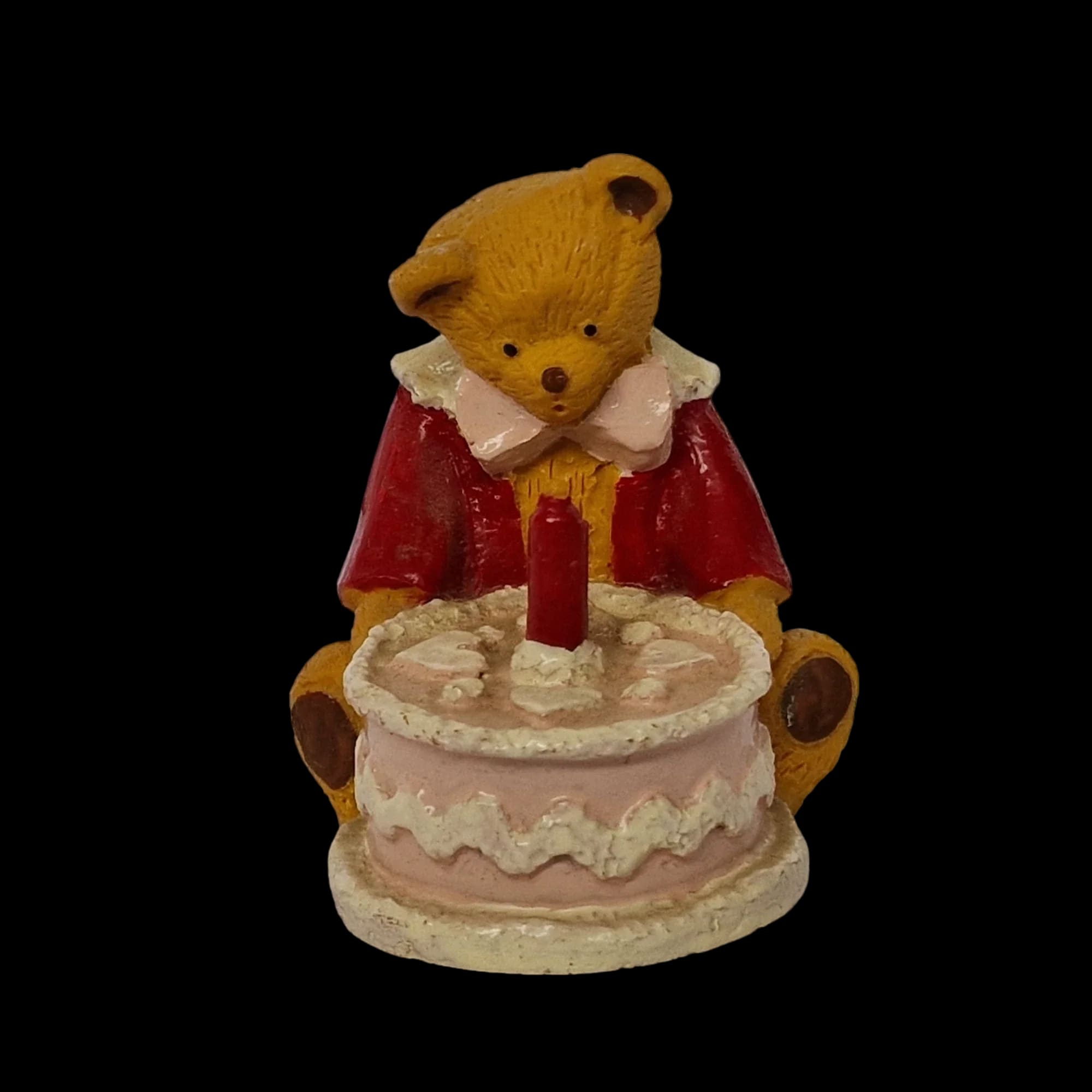 Rr Hill Five Ceramic Bear Christmas Birthday Cricket