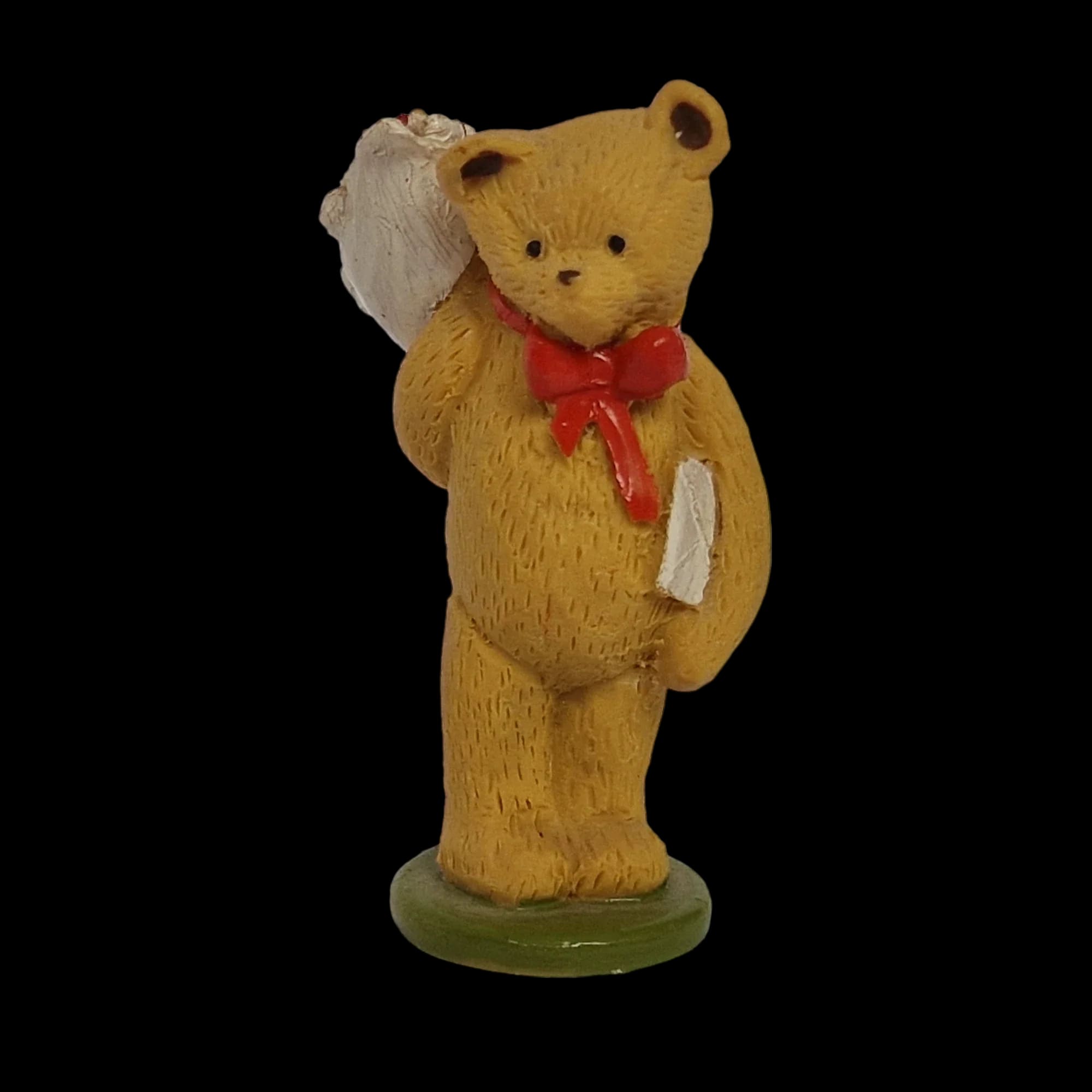 Rr Hill Five Ceramic Bear Christmas Birthday Cricket