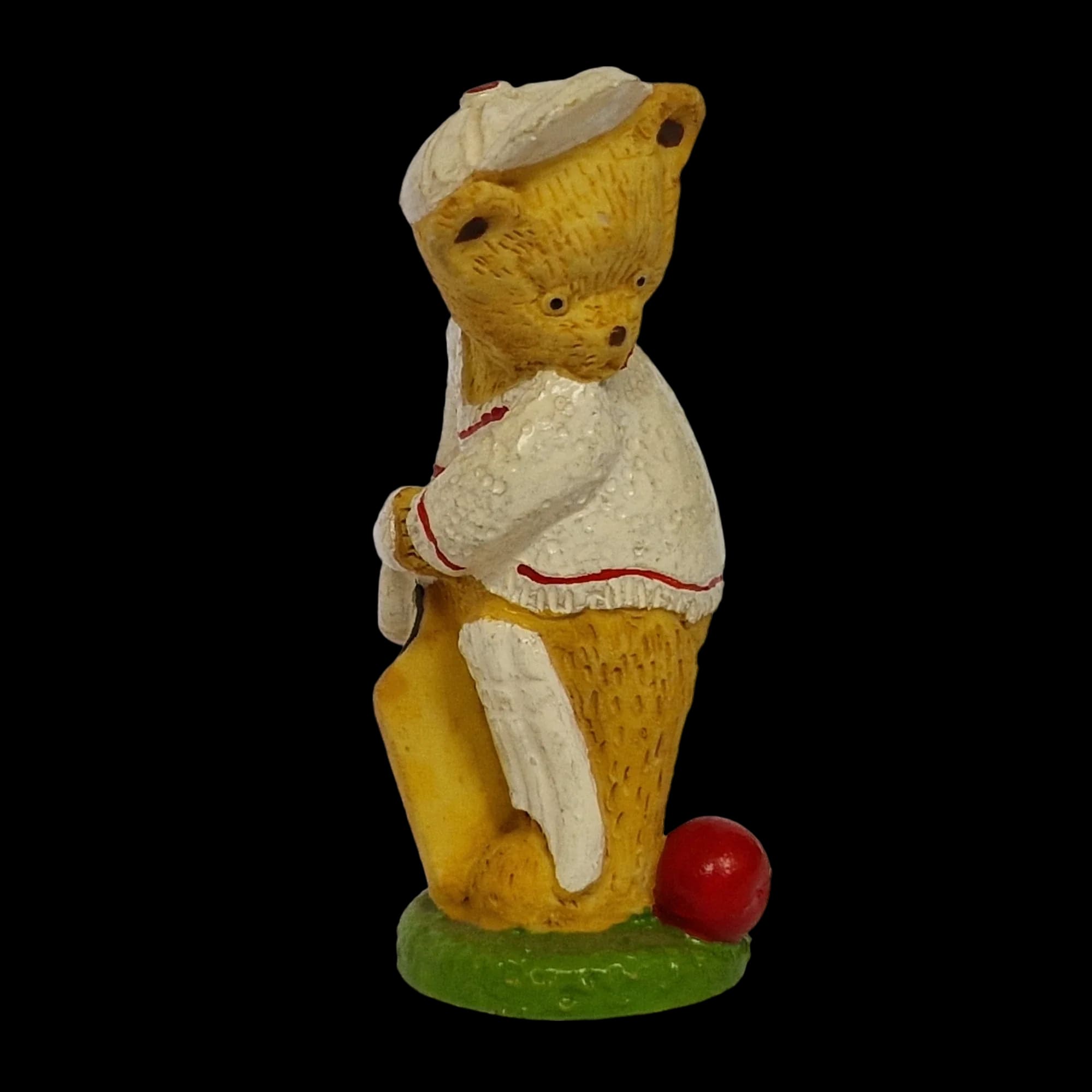 Rr Hill Five Ceramic Bear Christmas Birthday Cricket
