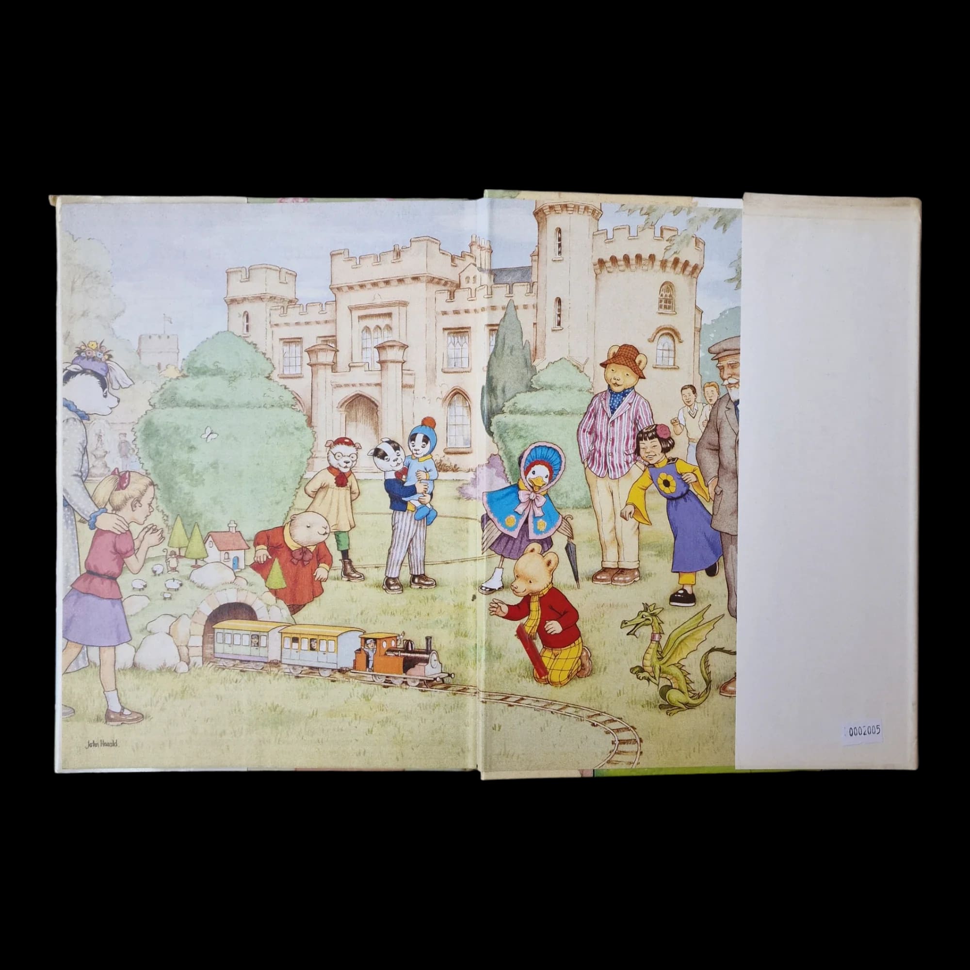 Rupert Bear 70th Anniversary Annual 55 John Harrold 1990