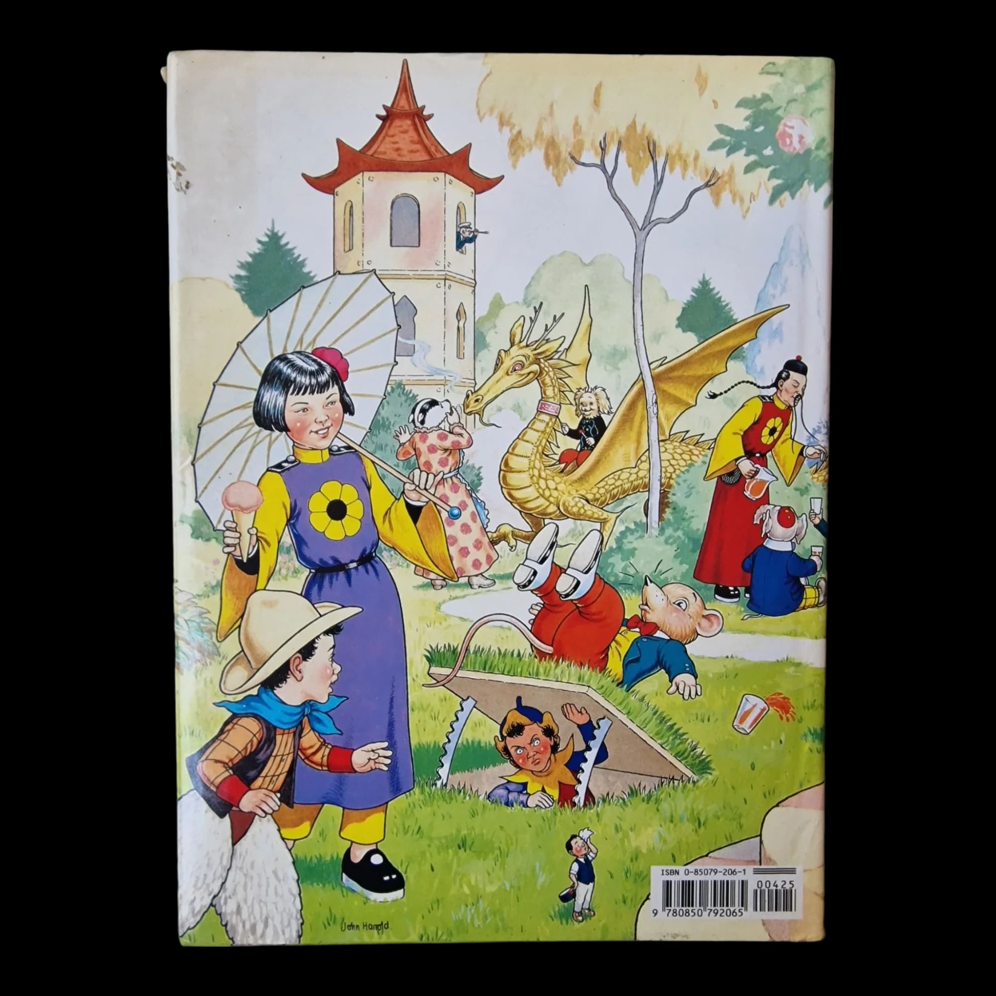 Rupert Bear 70th Anniversary Annual 55 John Harrold 1990