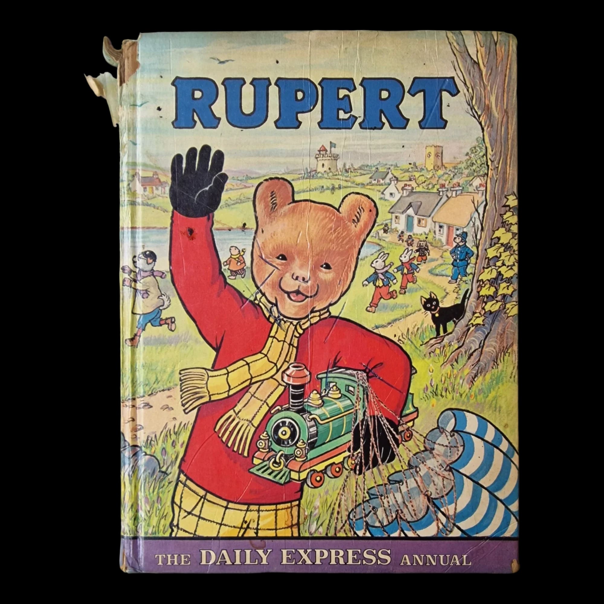 Rupert Bear Daily Express Annual 1976 John Harrold Vintage