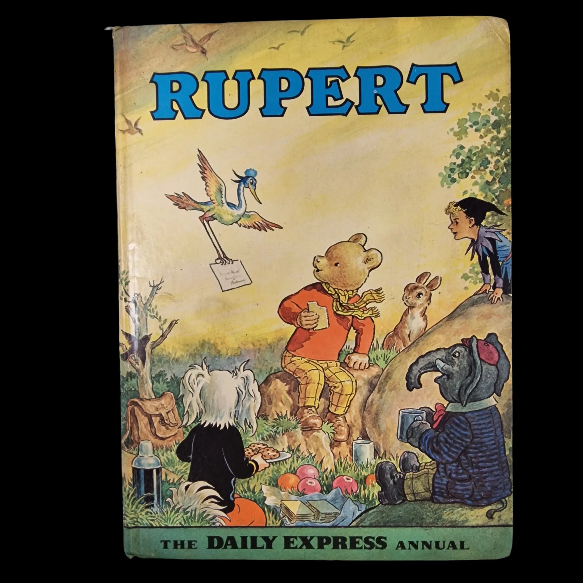 Rupert Bear Daily Express Annual 37 1972 Alfred Bestall