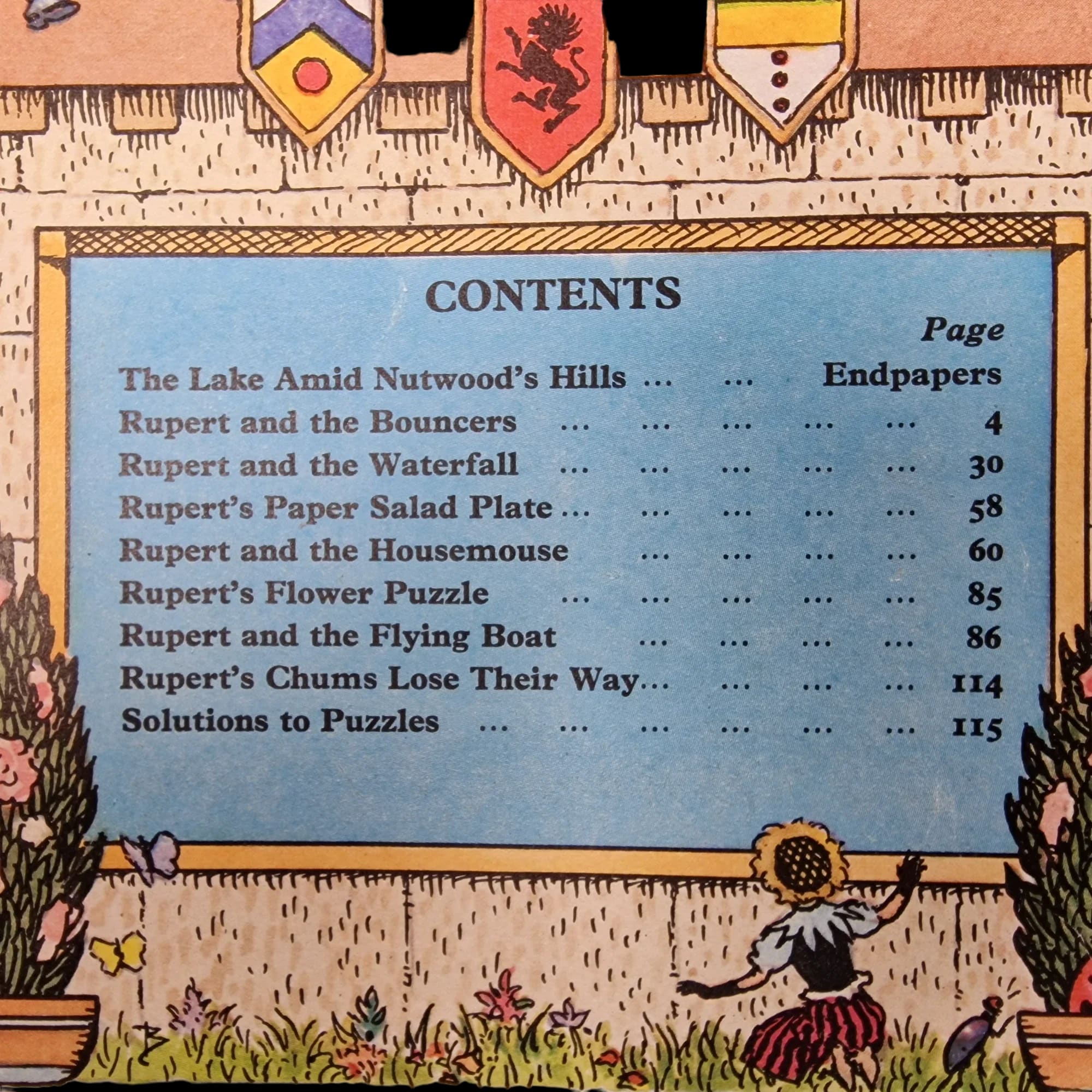 Rupert Bear Daily Express Annual 38 1973 Alfred Bestall