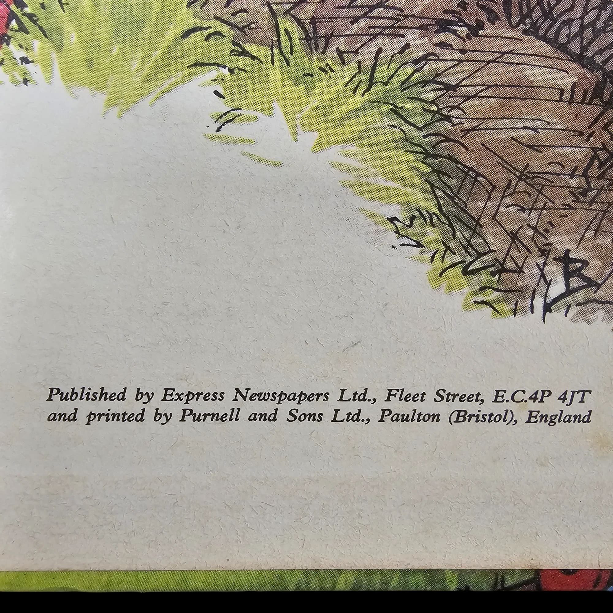 Rupert Bear Daily Express Annual 45 1980 James Henderson