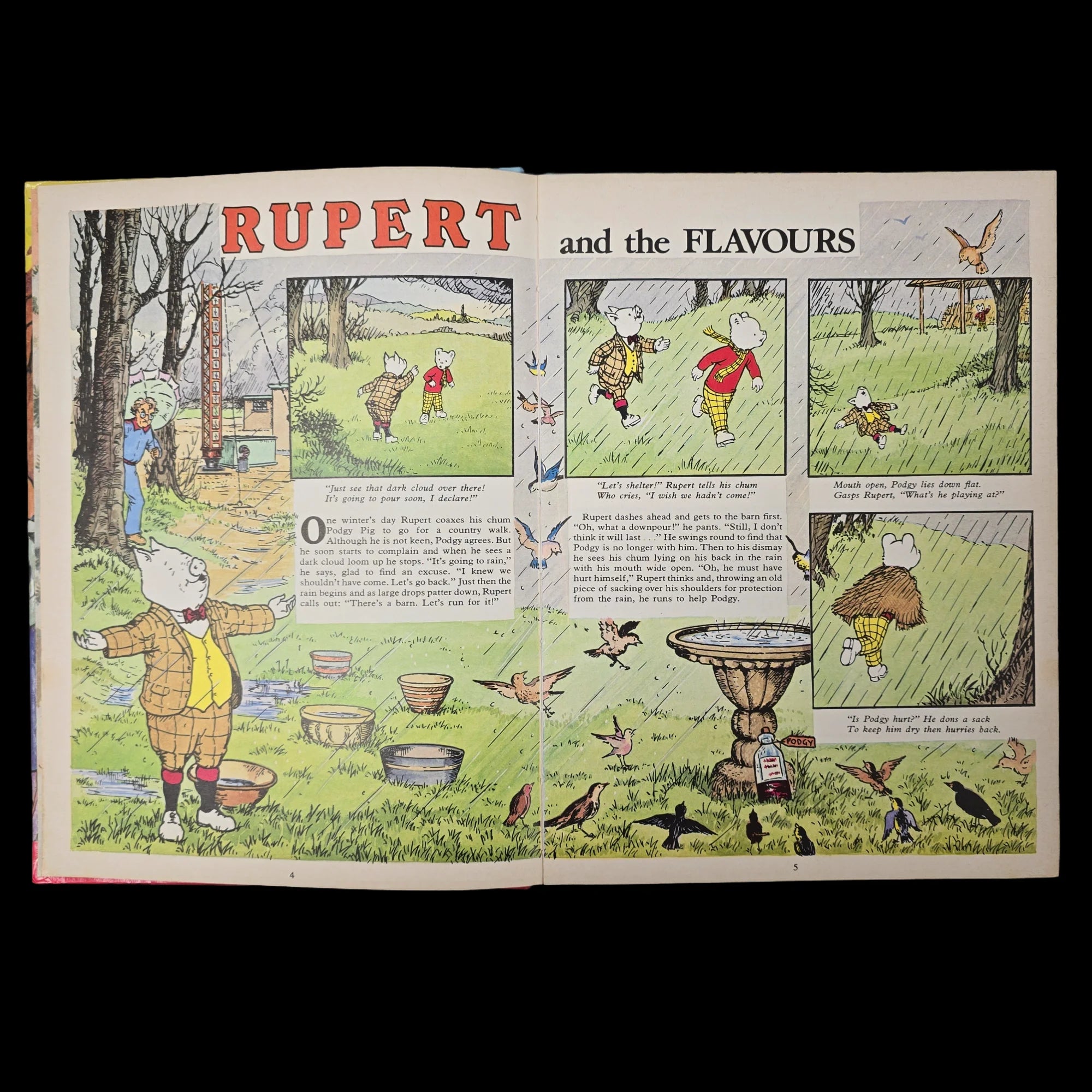 Rupert Bear Daily Express Annual 45 1980 James Henderson