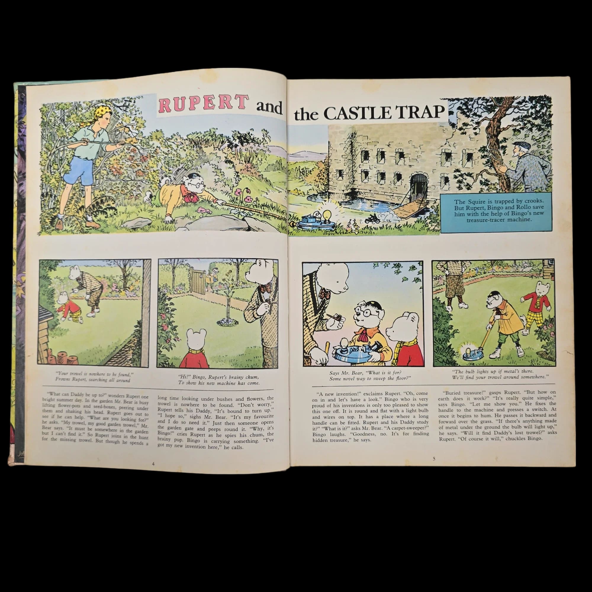 Rupert Bear Daily Express Annual 46 1981 James Henderson