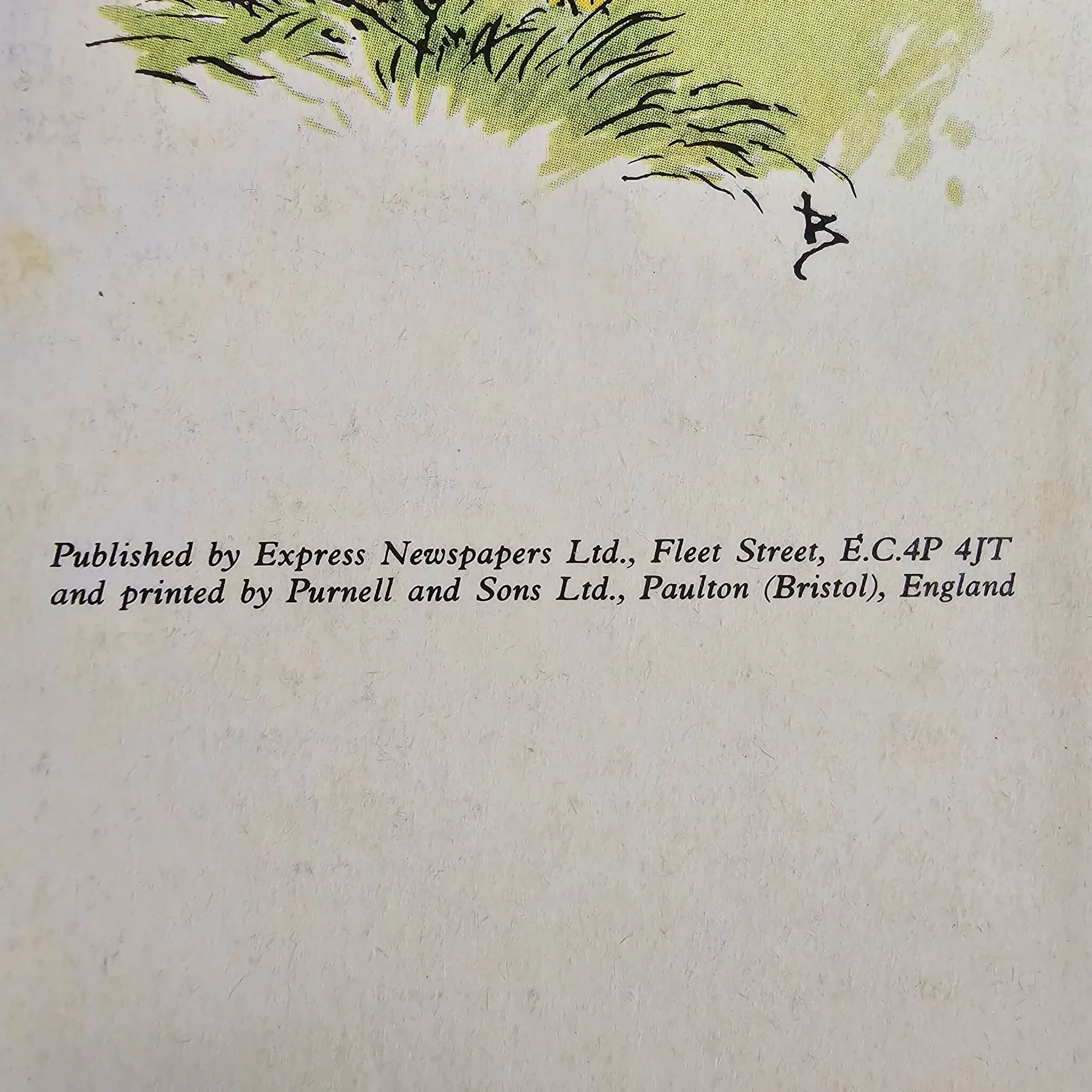 Rupert Bear Daily Express Annual 46 1981 James Henderson