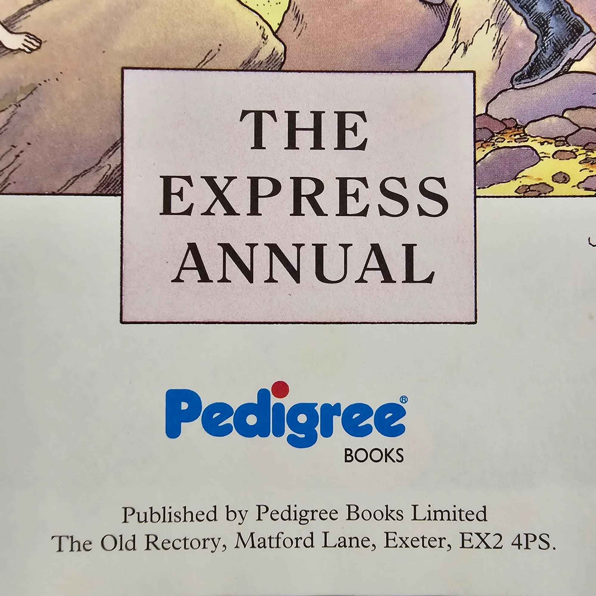 Rupert Bear Daily Express Annual 62 1997 1874507856 Vintage