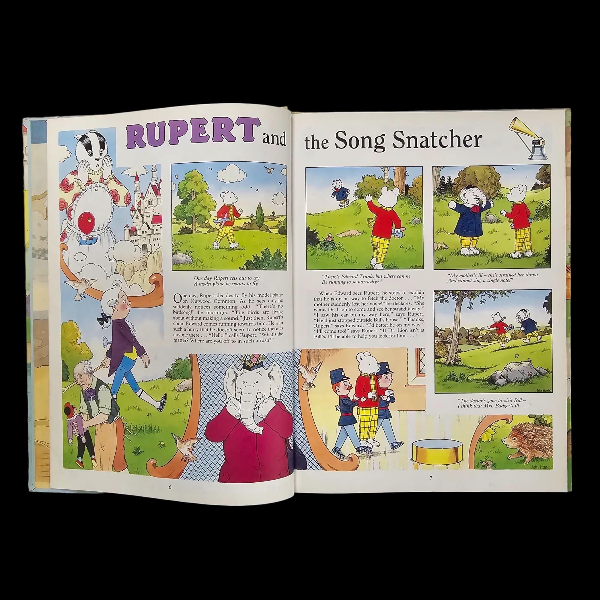 Rupert Bear Daily Express Annual 62 1997 1874507856 Vintage
