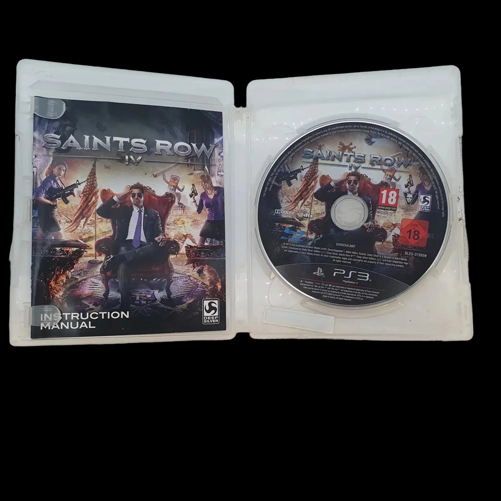 Saints Row Iv Sony Playstation 3 Deep Silver 2013 Video