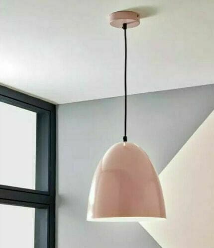 Scandi 25cm Ceiling Pendant (pink) - Lighting - Argos - 1