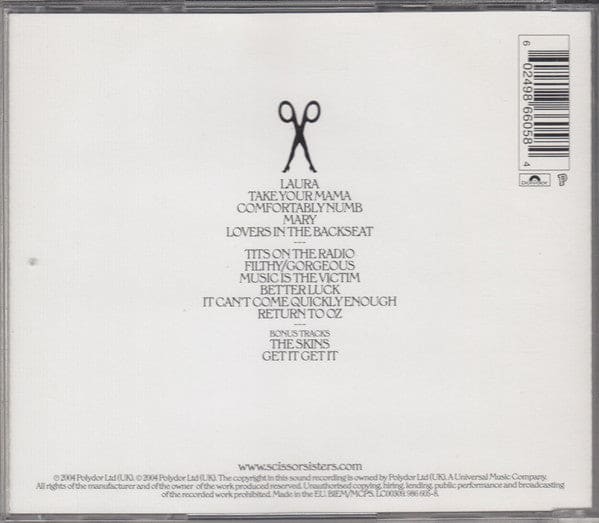 Scissor Sisters - (cd Album Re S/edition) - Preloved - CD