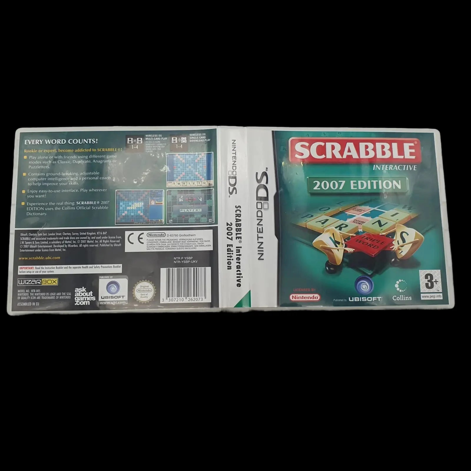 Scrabble Nintendo Ds Nds Ubisoft 2007 Cib - Video Games - 4