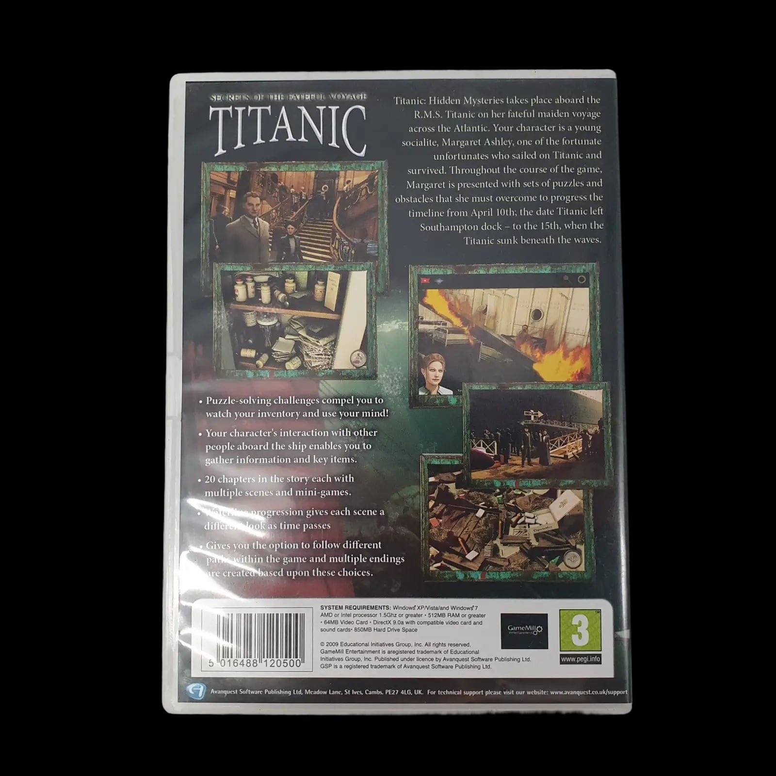 Secrets Of The Fateful Voyage Titanic Pc Click & Play Games