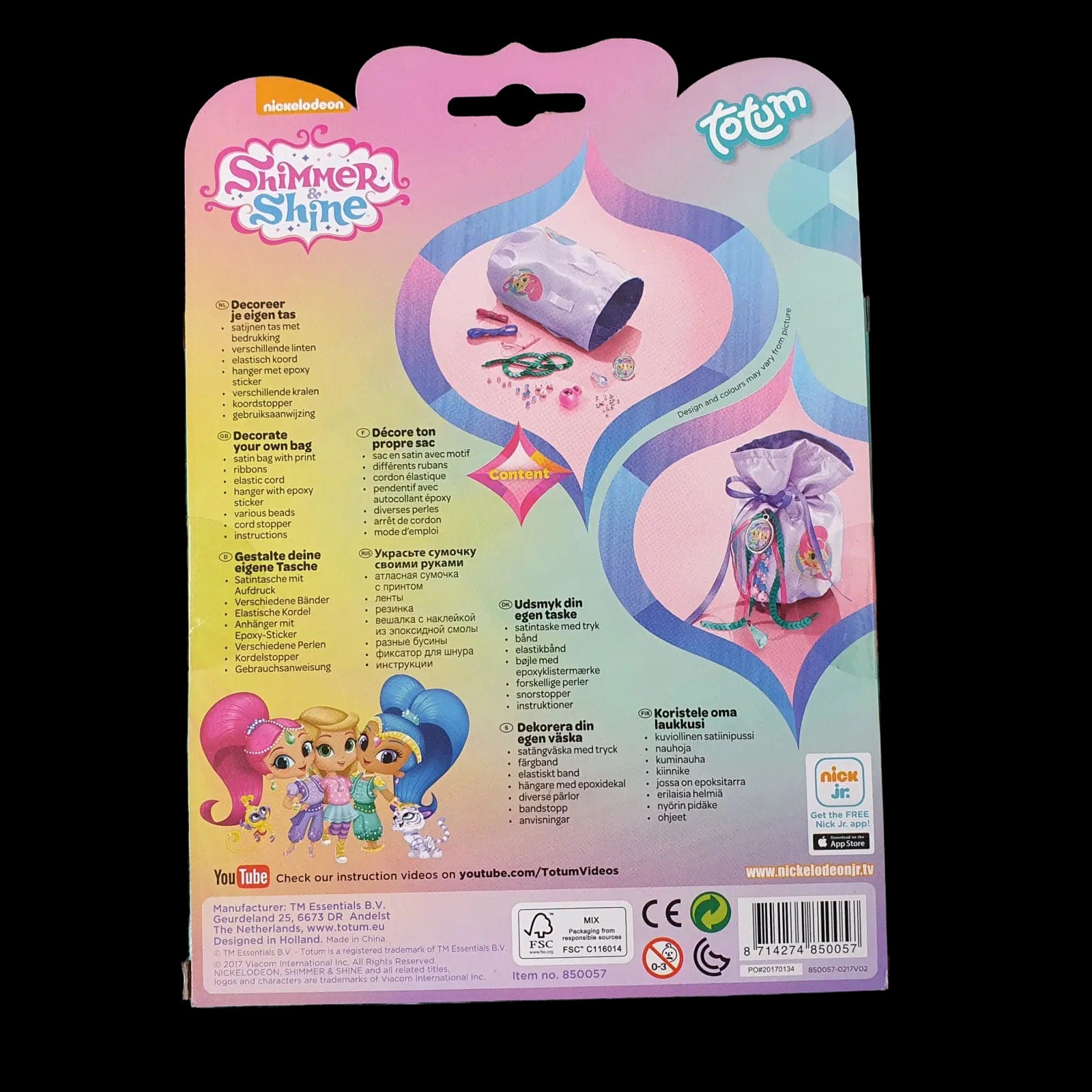 Shimmer & Shine Dazzling Bag - Creative Toys - 2 - 1503
