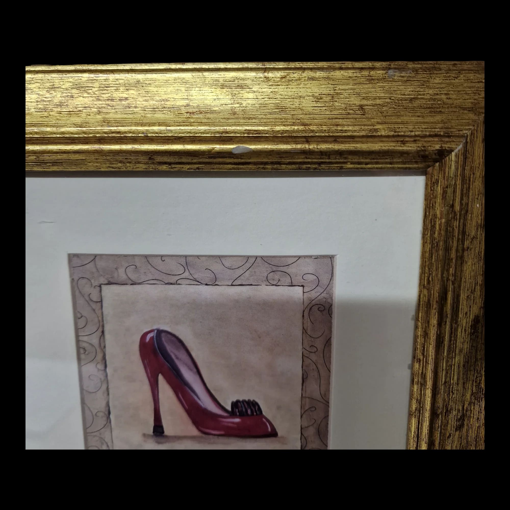 Shoes Handbags Fashion Pictures Framed Wall Art Clothes