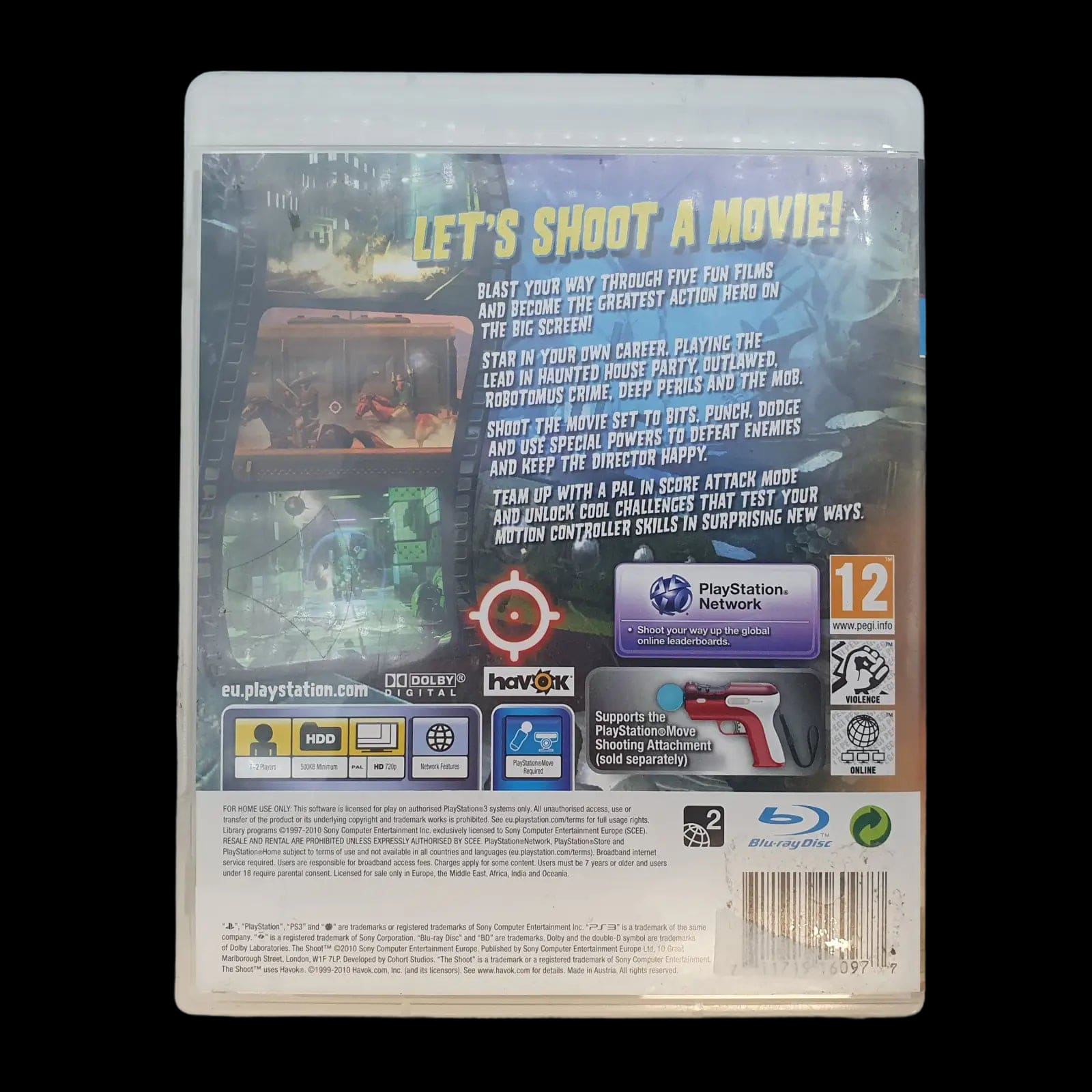 The Shoot Sony Playstation 3 2010 Video Game Cib - Games
