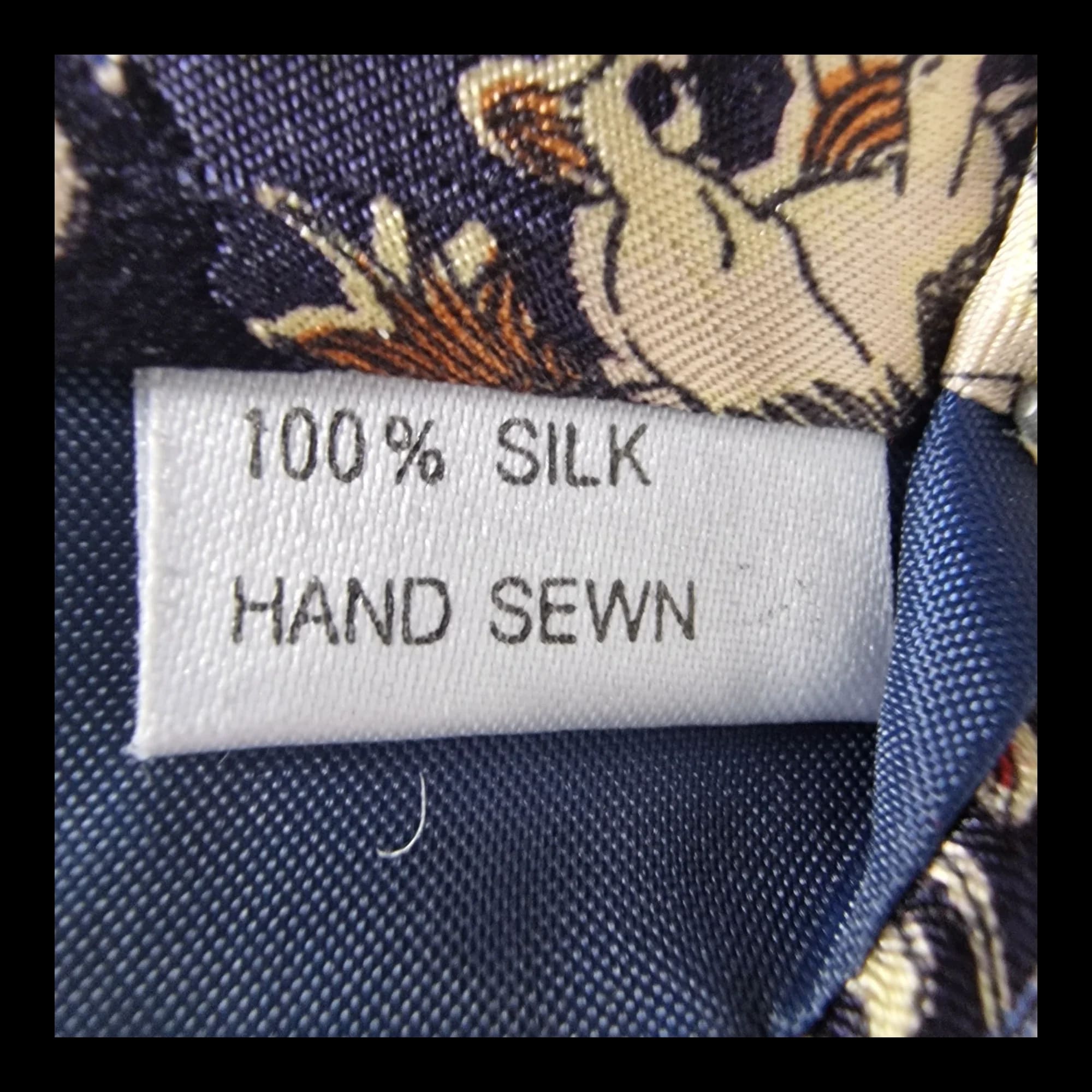 Silk Threads Of London Vintage Hand Sewn Multicoloured 100%