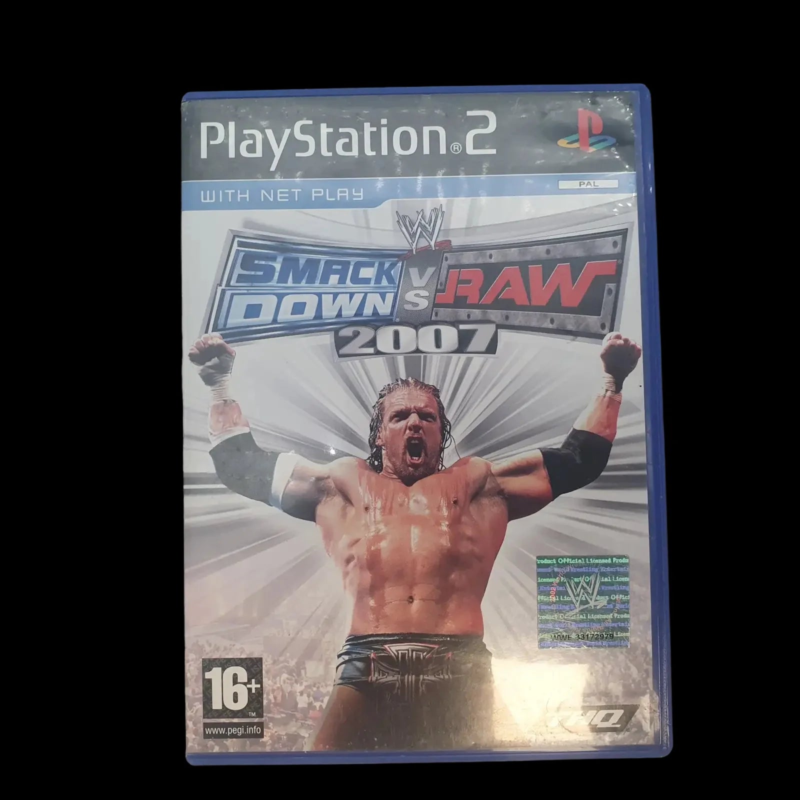 Smackdown Vs Raw 2007 Sony Playstation 2 Ps2 Thq Video Game