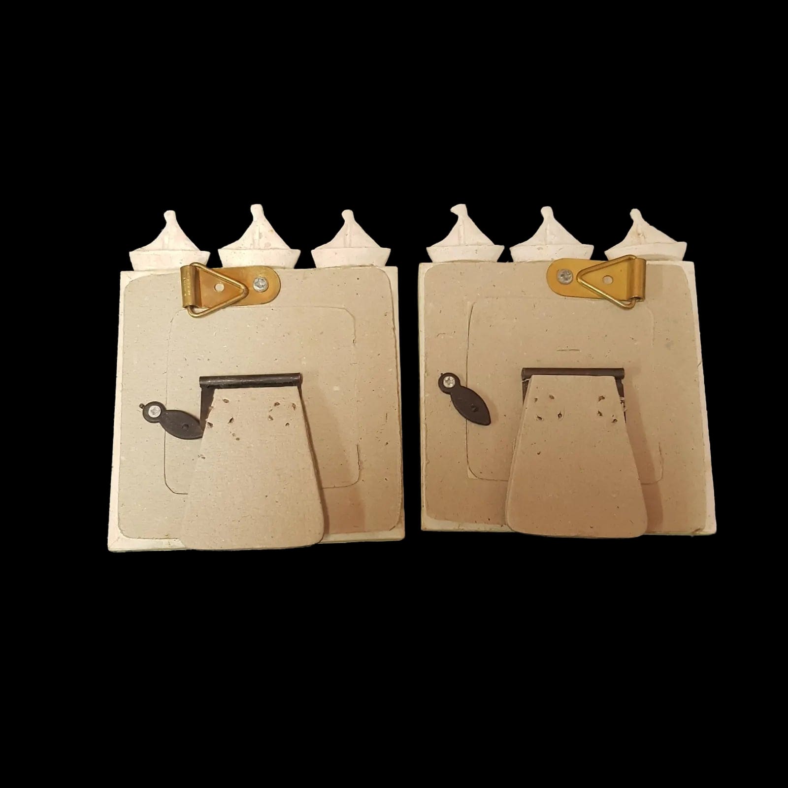 Small Boat Photo Frames Set Of 2 - New - Picture Frame