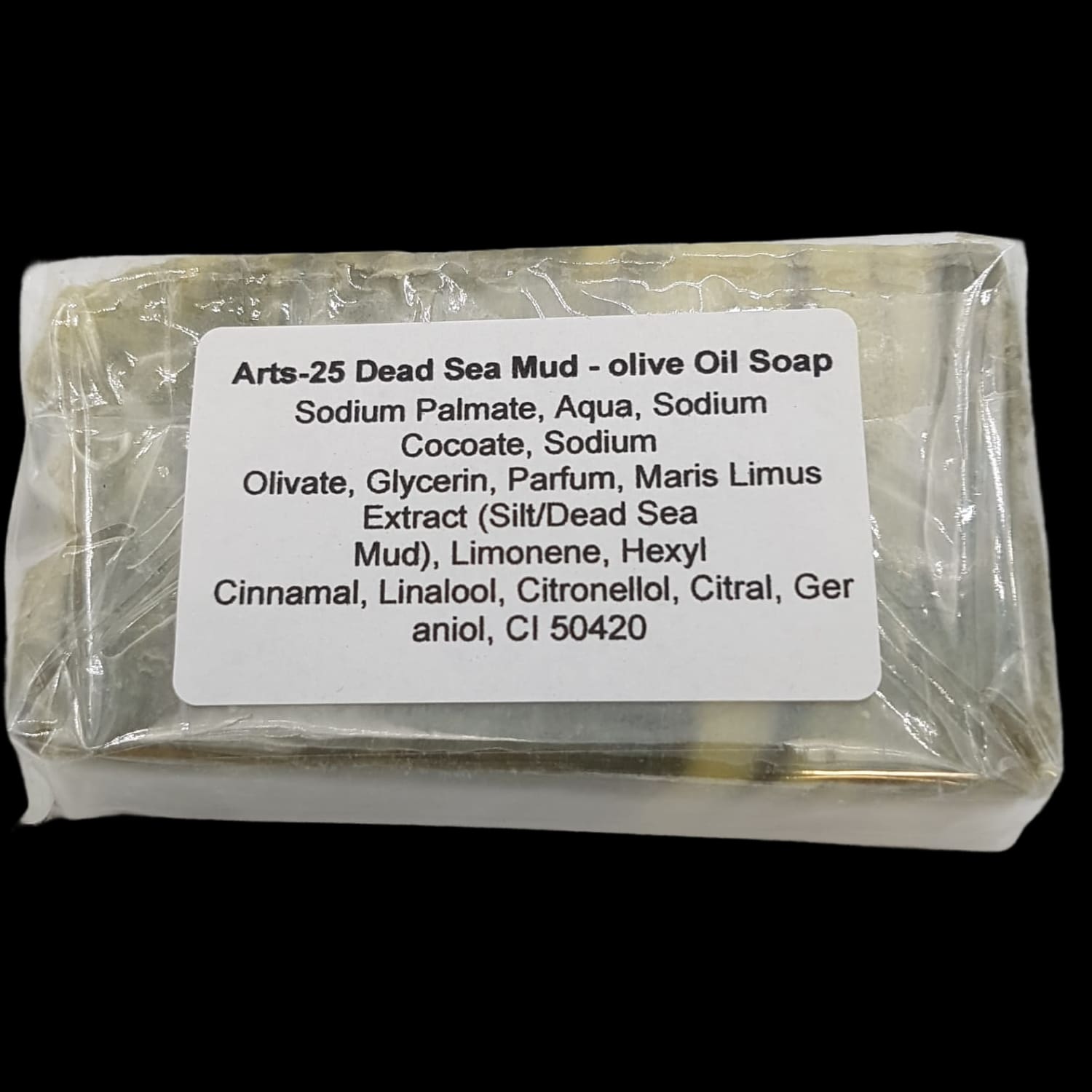 Soap Bar Dead Sea Mud Olive Oil Scented Fragrance Face Body