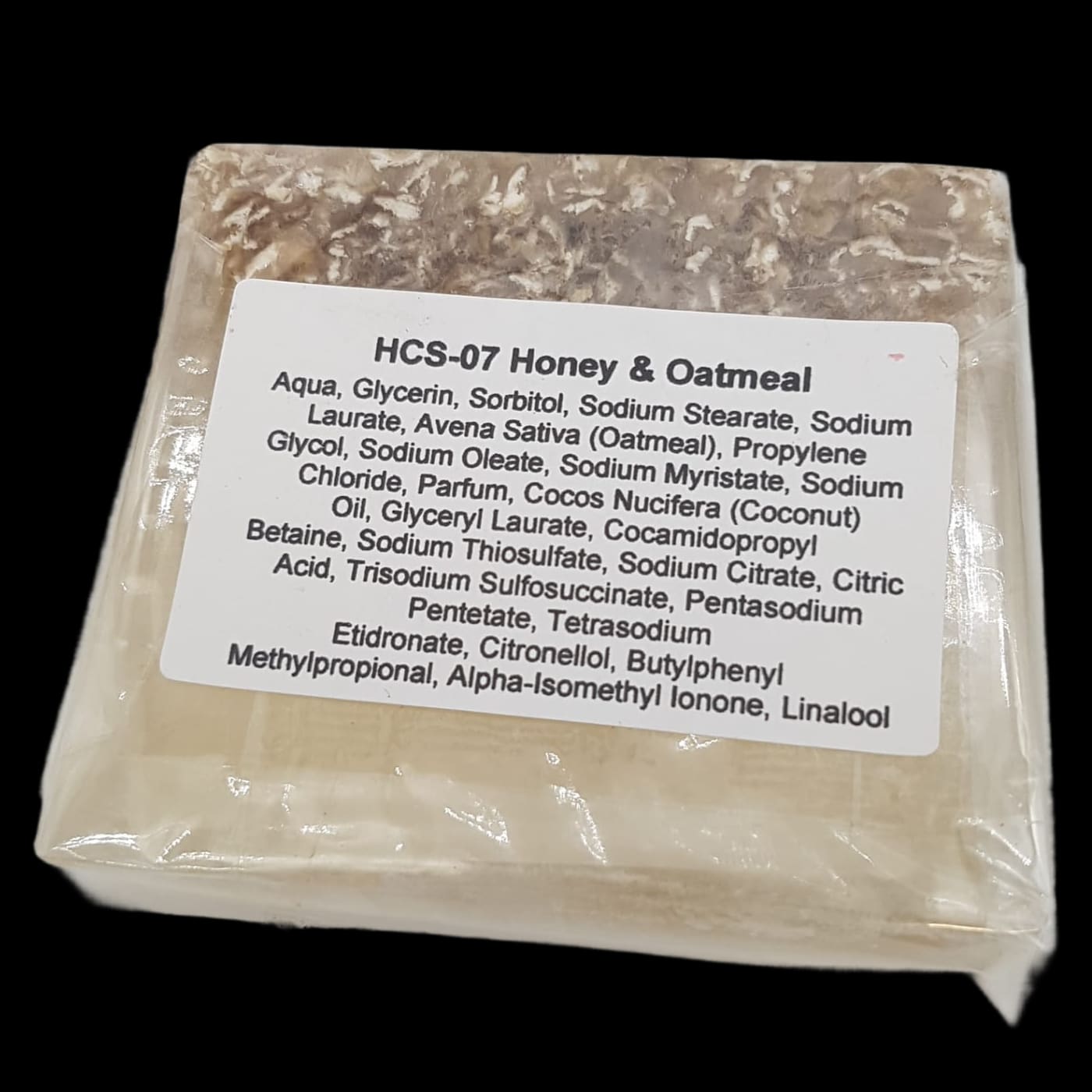 Soap Bar Honey Oatmeal Scented Fragrance Hands Face Body