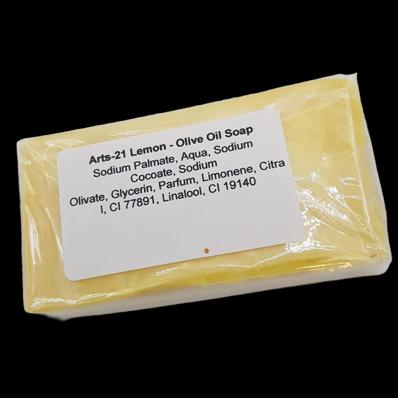 Soap Bar Lemon Olive Oil Scented Fragrance Hands Face Body