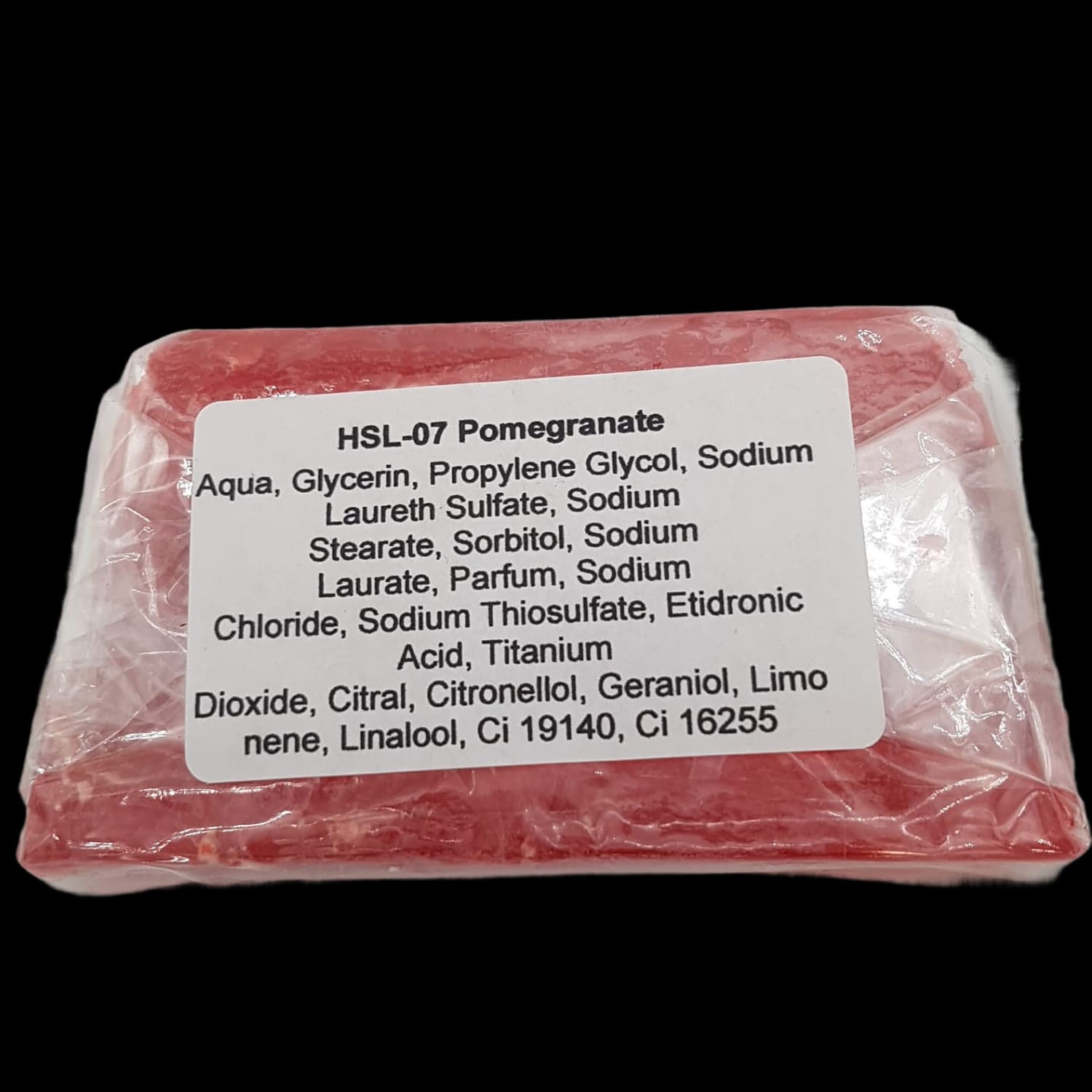 Soap Bar Pomegranate Vegan Scented Fragrance Hands Face