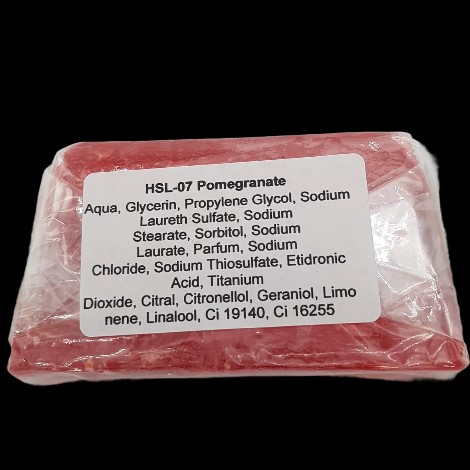 Soap Bar Pomegranate Vegan Scented Fragrance Hands Face