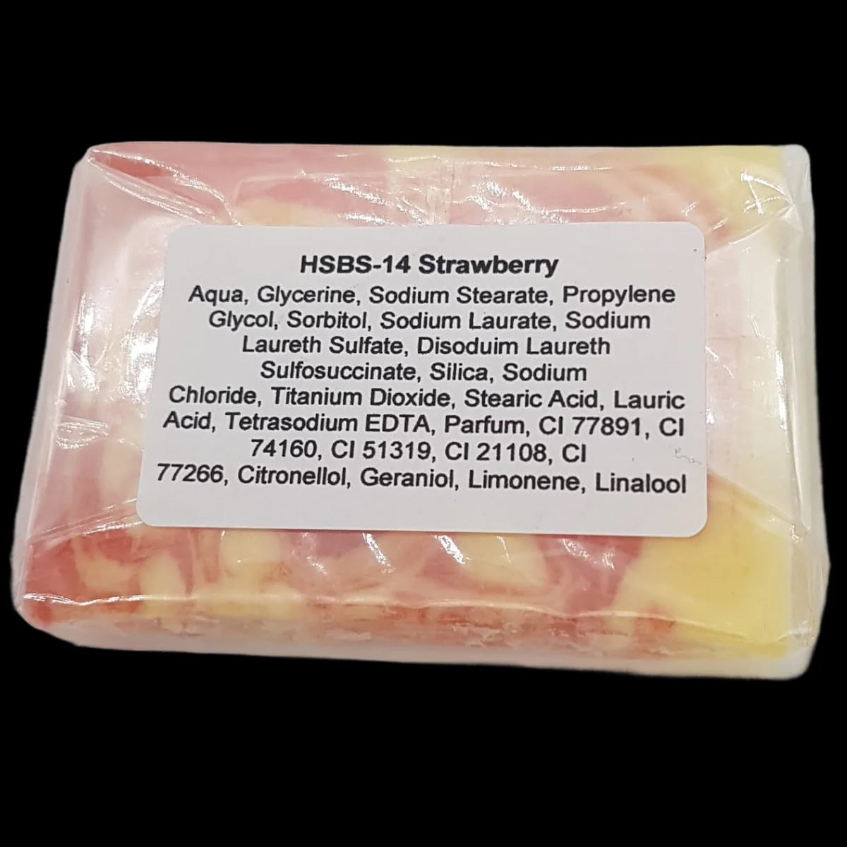 Soap Bar Strawberry Scented Fragrance Hands Face Body Bath