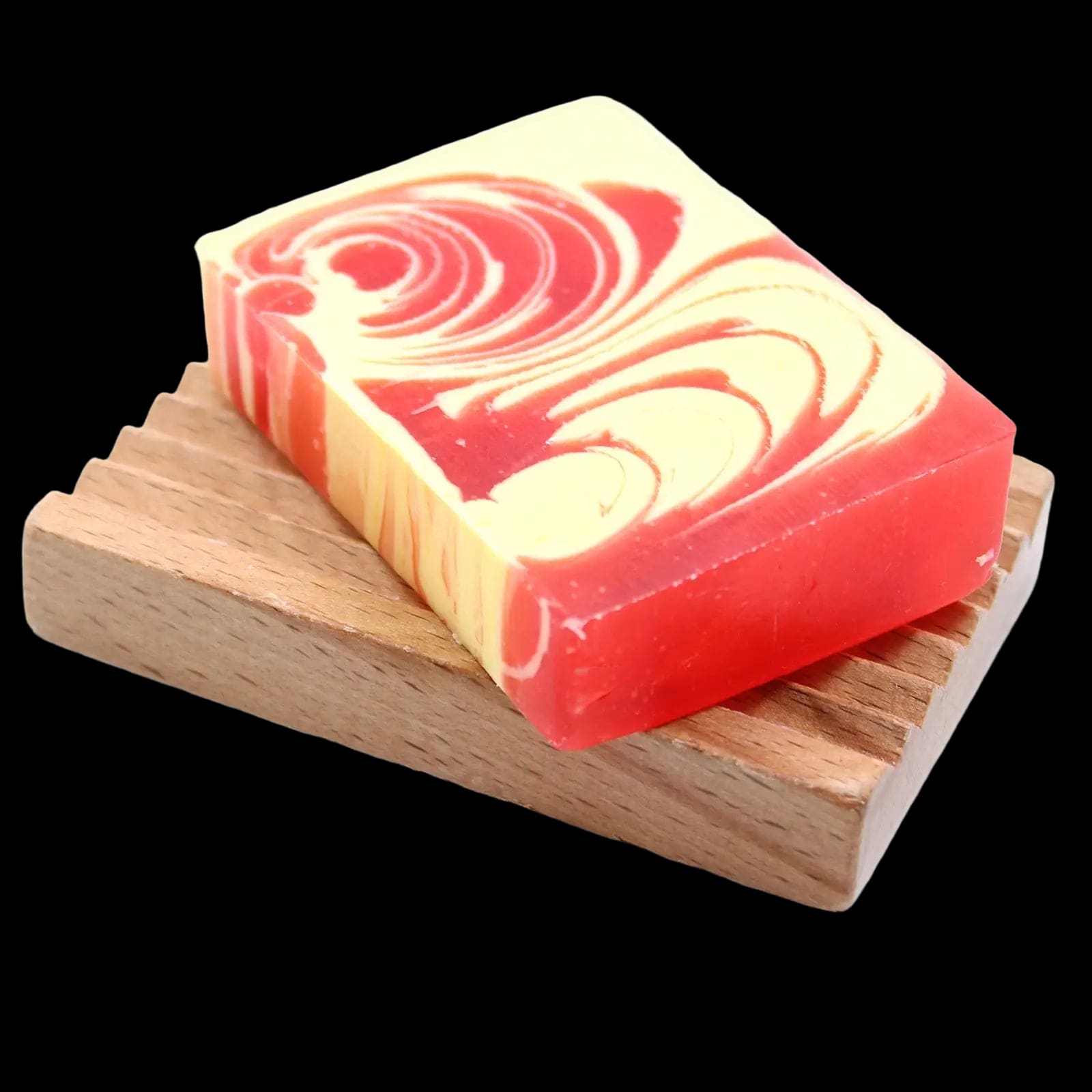 Soap Bar Strawberry Scented Fragrance Hands Face Body Bath