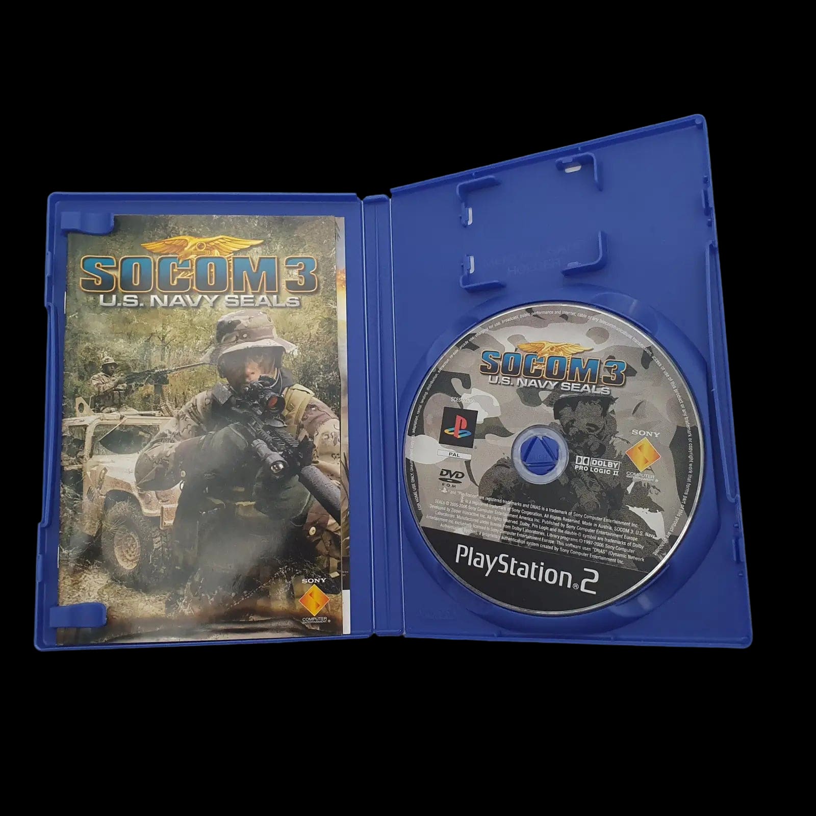 Socom 3 Us Navy Seals Sony Playstation 2 Ps2 2006 Video