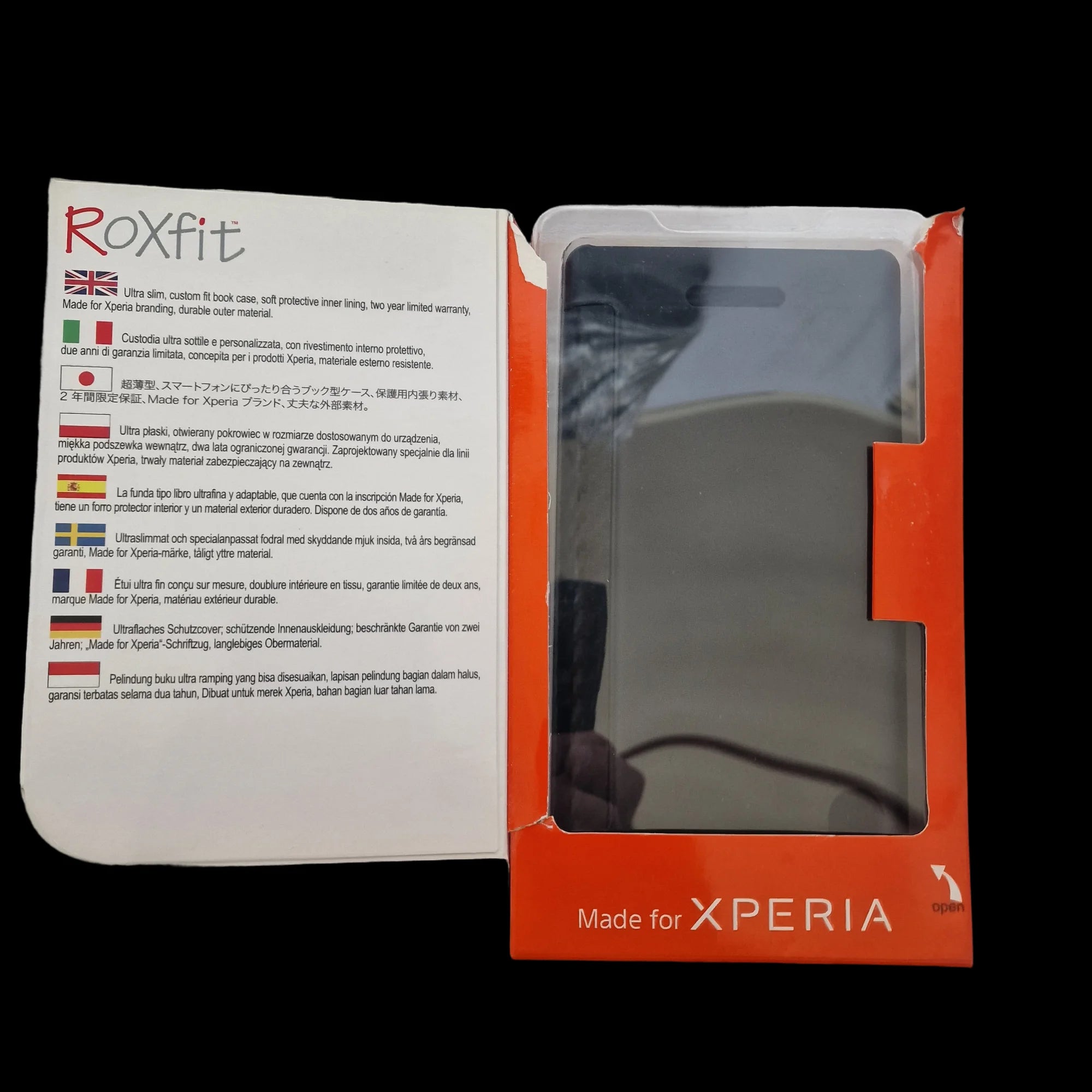 Sony Experia T3 Black Roxfit Mobile Phone Case - 6 - 3197