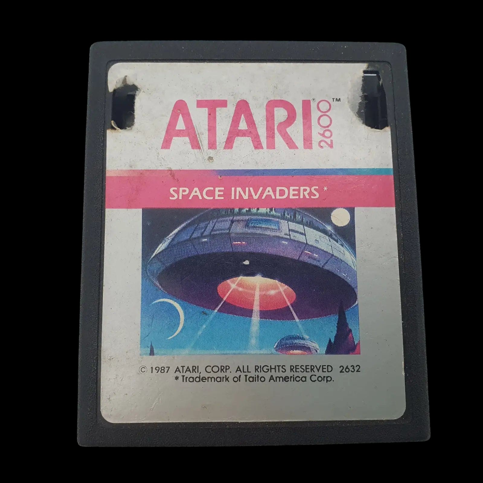 Space Invaders Atari 2600 Avs Taito 1987 Video Game Vintage