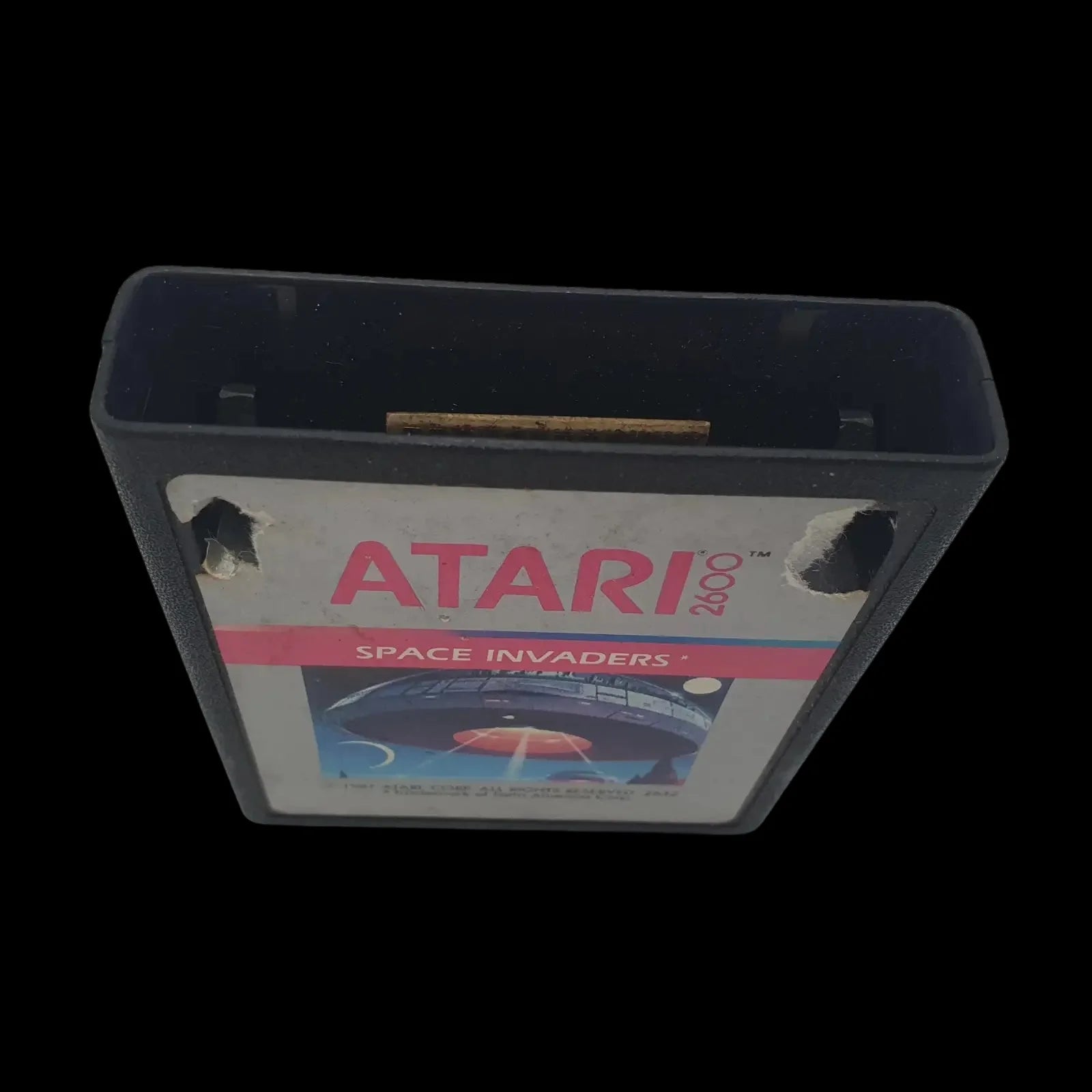 Space Invaders Atari 2600 Avs Taito 1987 Video Game Vintage