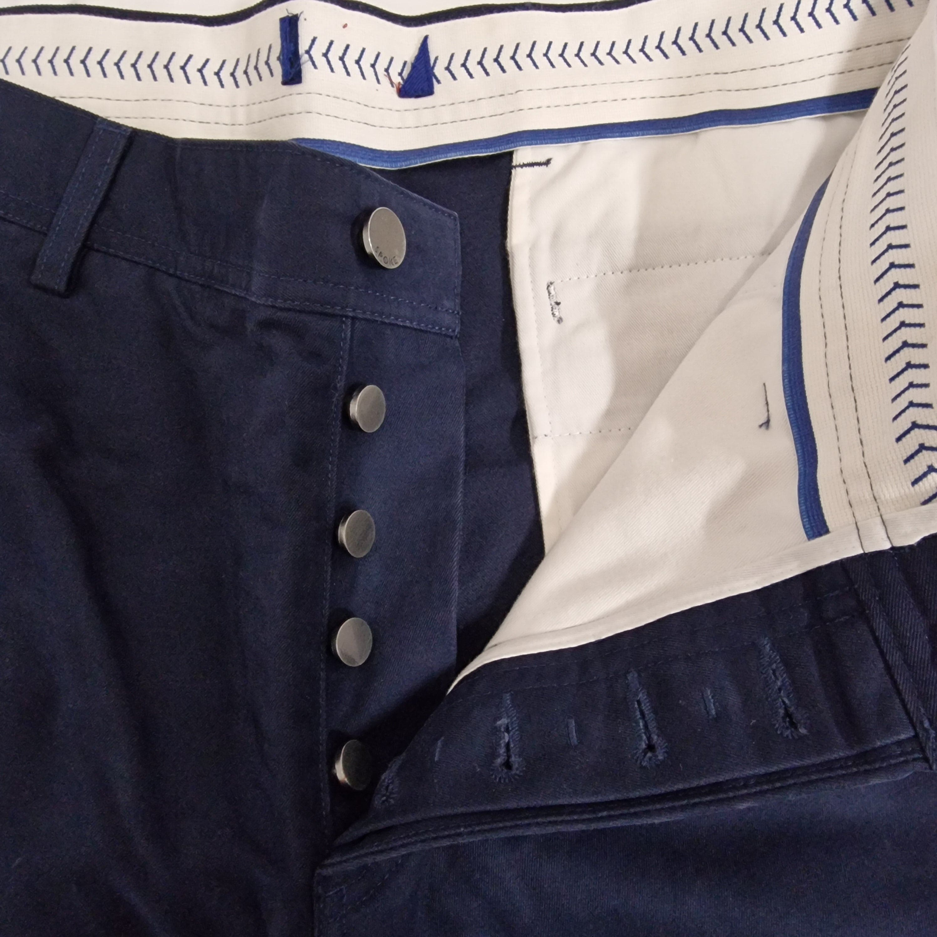 Spoke Hardy 33 Waist Build B Navy Mens Trousers - 5 - 3351