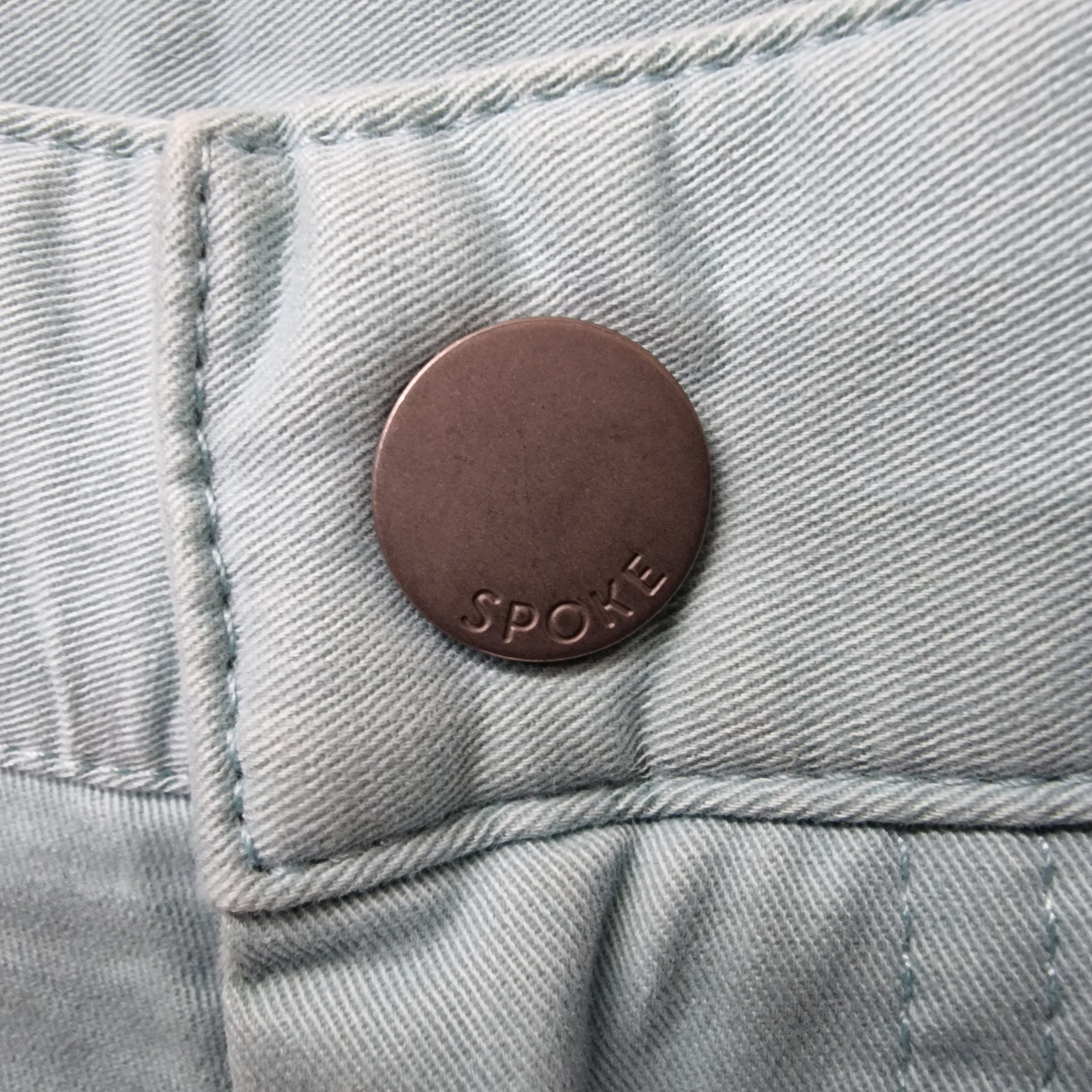 Spoke Heroes 33 Waist Build B Green Mens Trousers - 6 - 3357