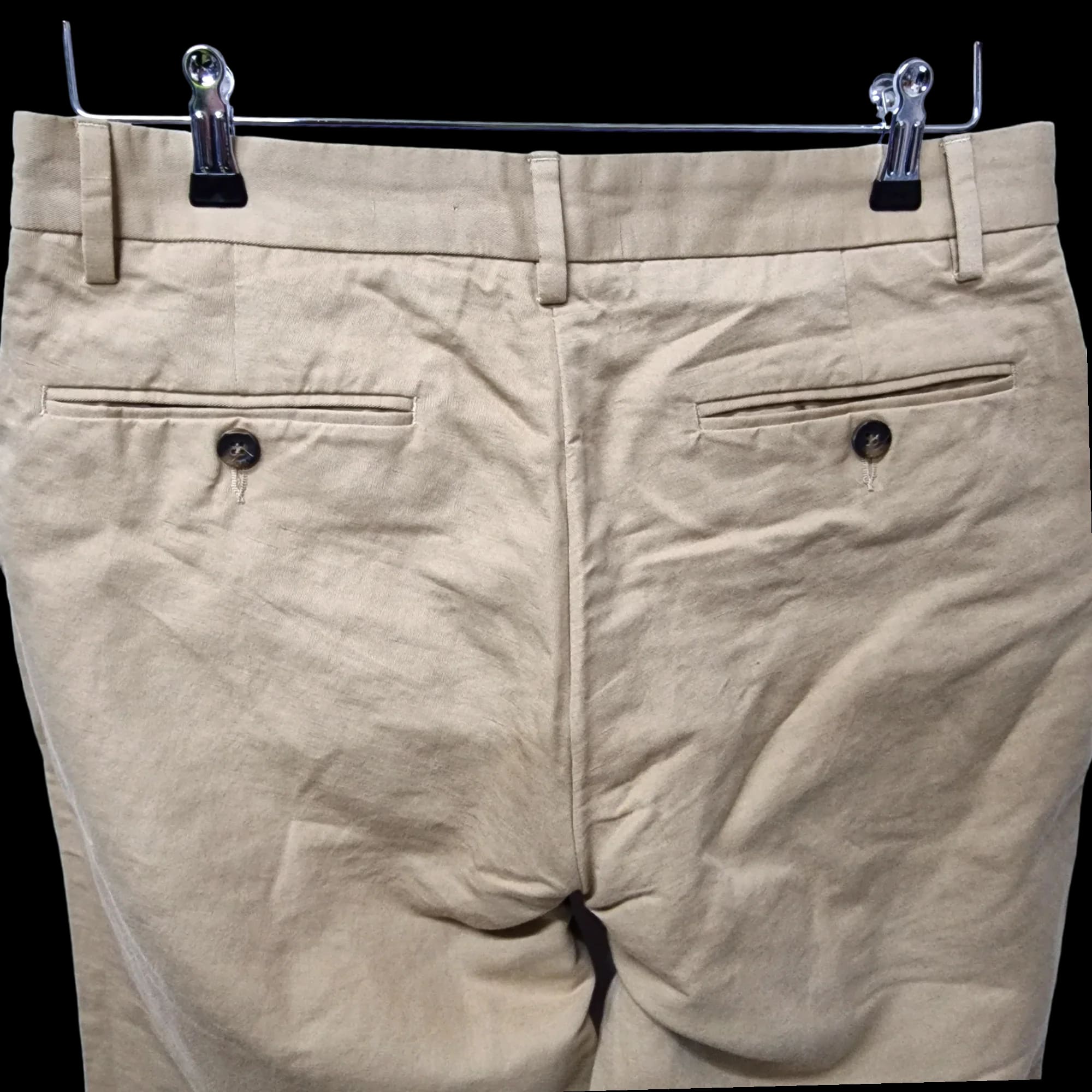 Spoke Sharps 31 Waist Build B Khaki Mens Trousers - 3 - 3360