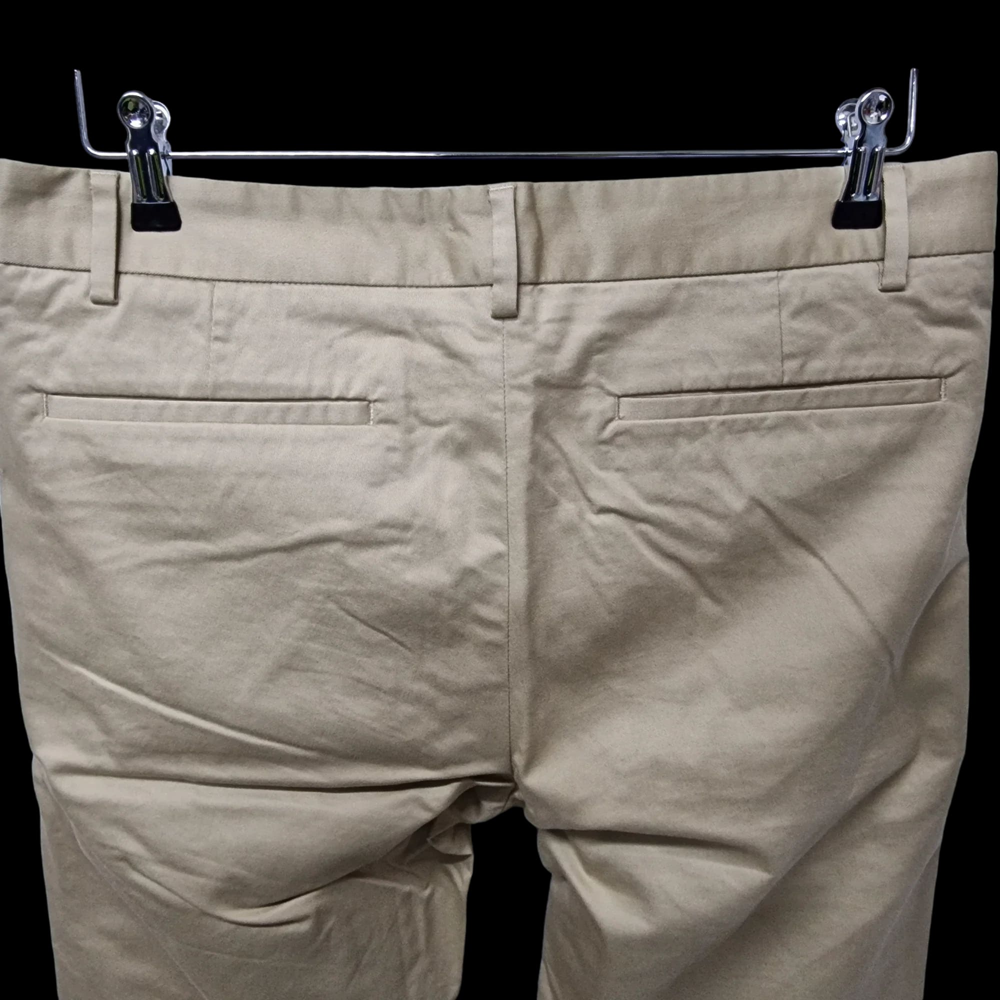 Spoke Sharps 31 Waist Build A Khaki Mens Trousers - 4 - 3359
