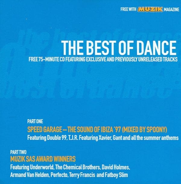 Spoony* / Various - The Best Of Dance (cd Comp P/mixed)